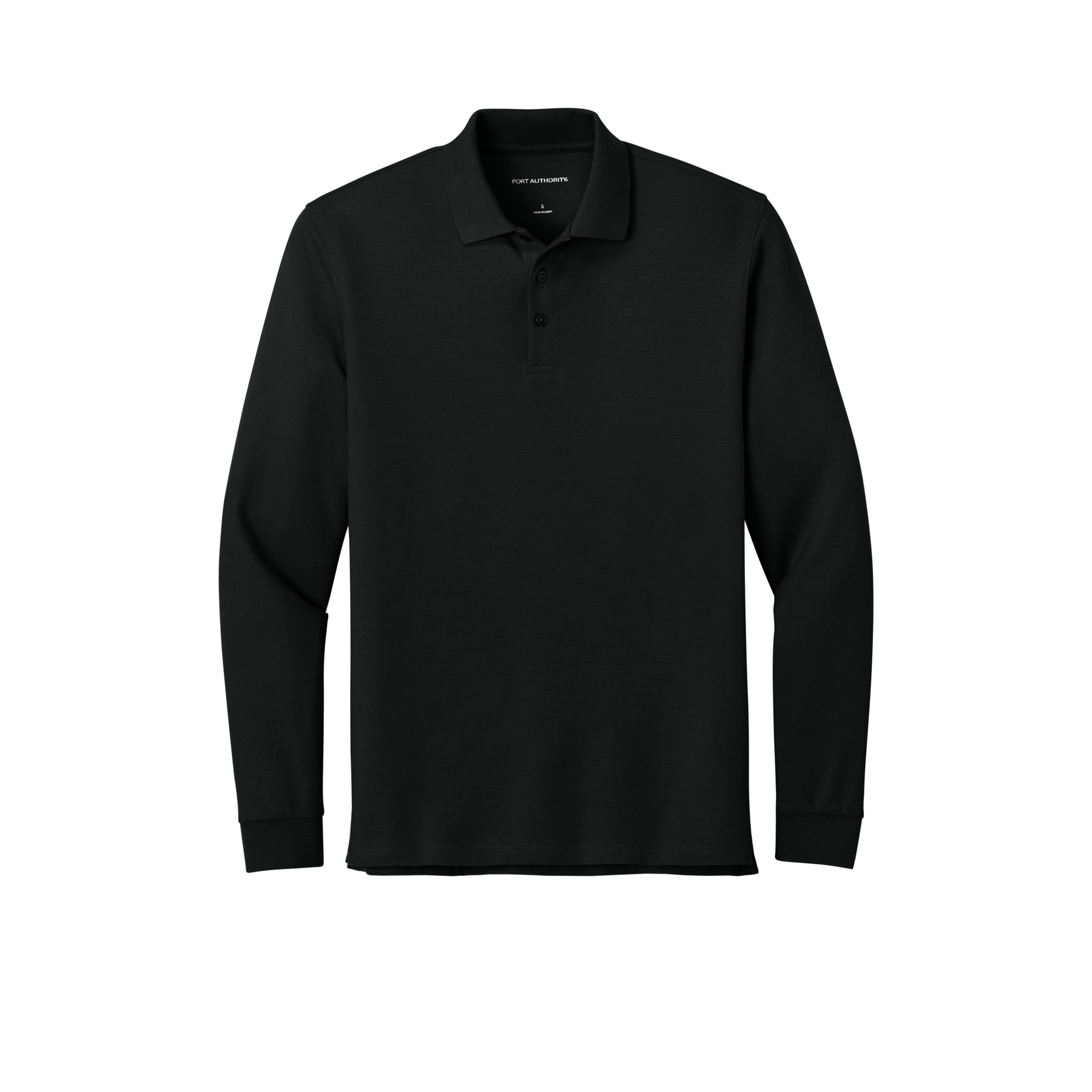 Wearever Signature Pique Long Sleeve Polo - Thumbnail Image