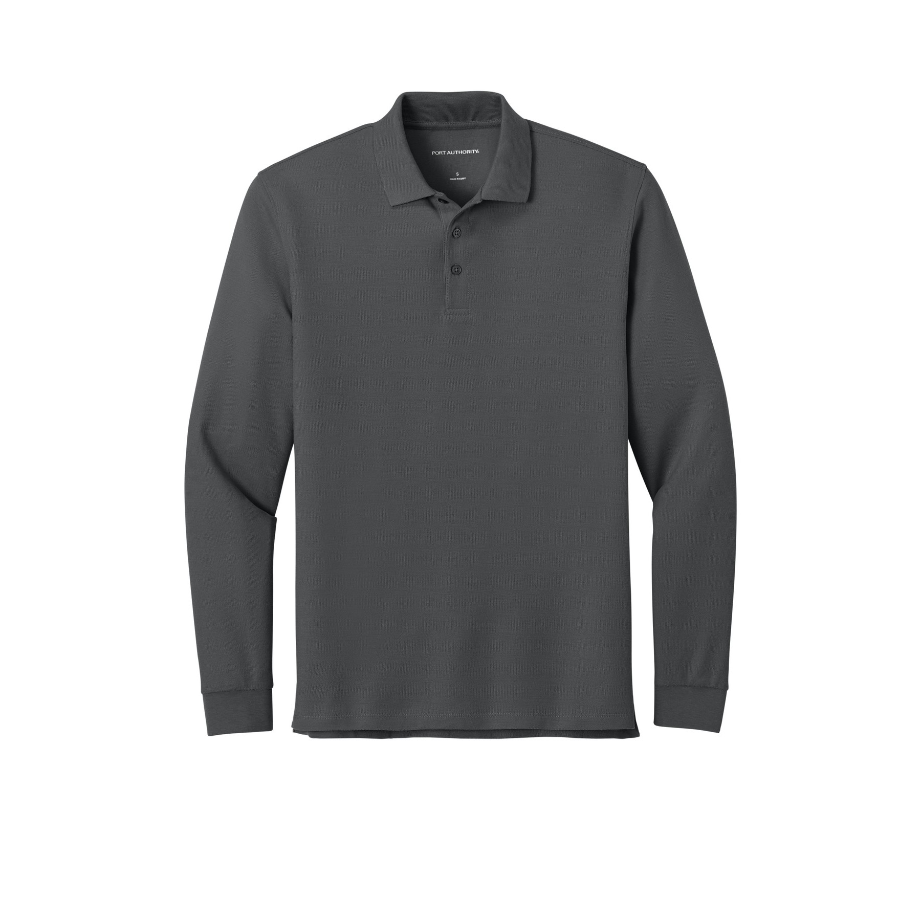 Wearever Signature Pique Long Sleeve Polo - Thumbnail Image