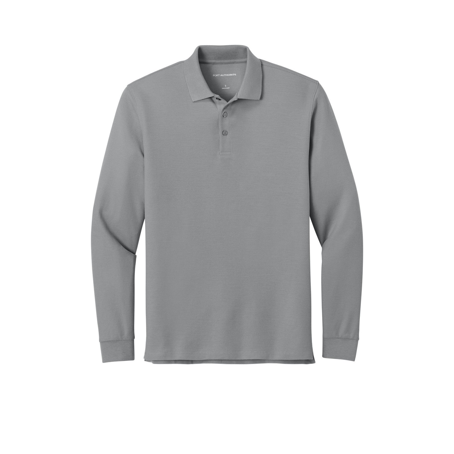 Wearever Signature Pique Long Sleeve Polo - Thumbnail Image