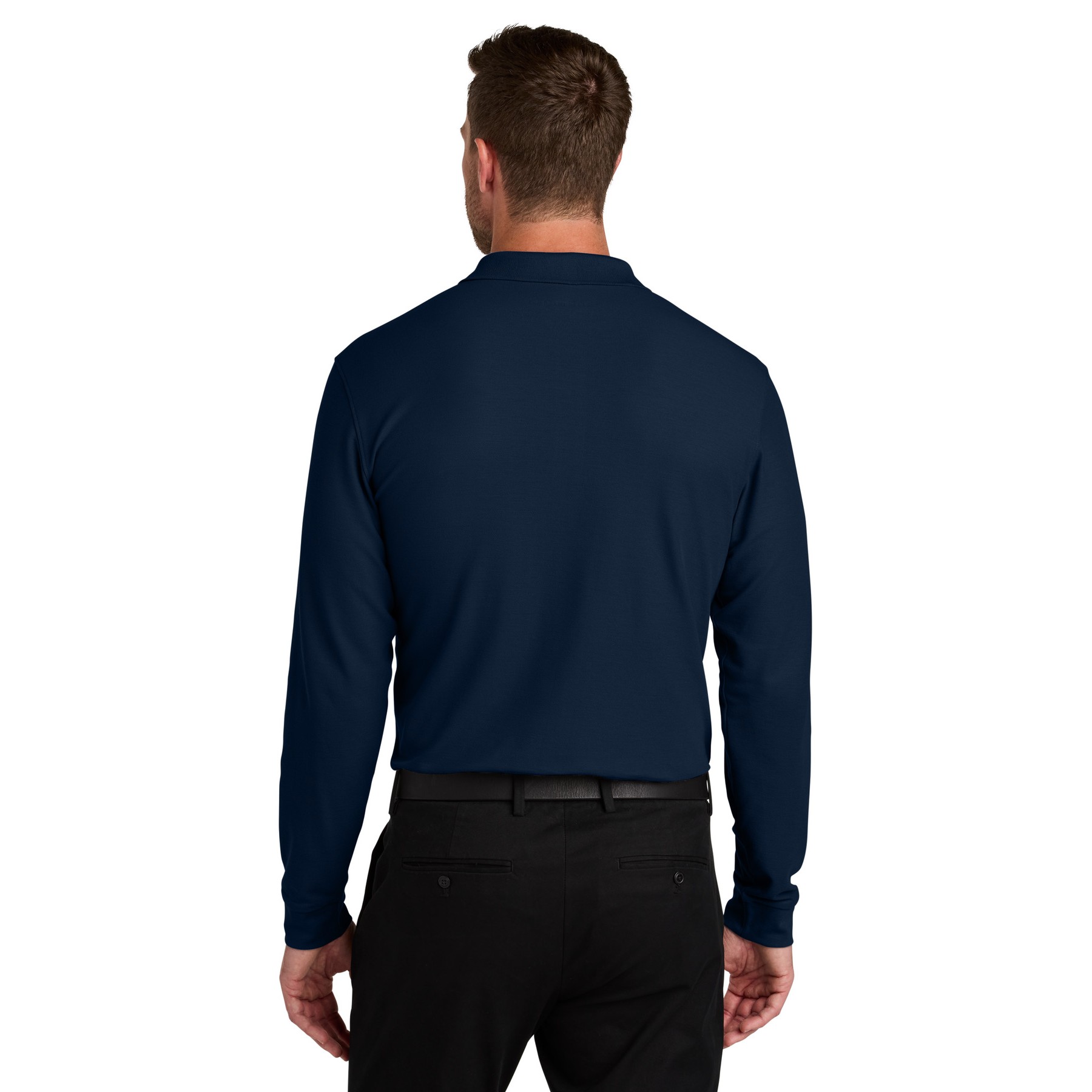 Wearever Signature Pique Long Sleeve Polo - Thumbnail Image