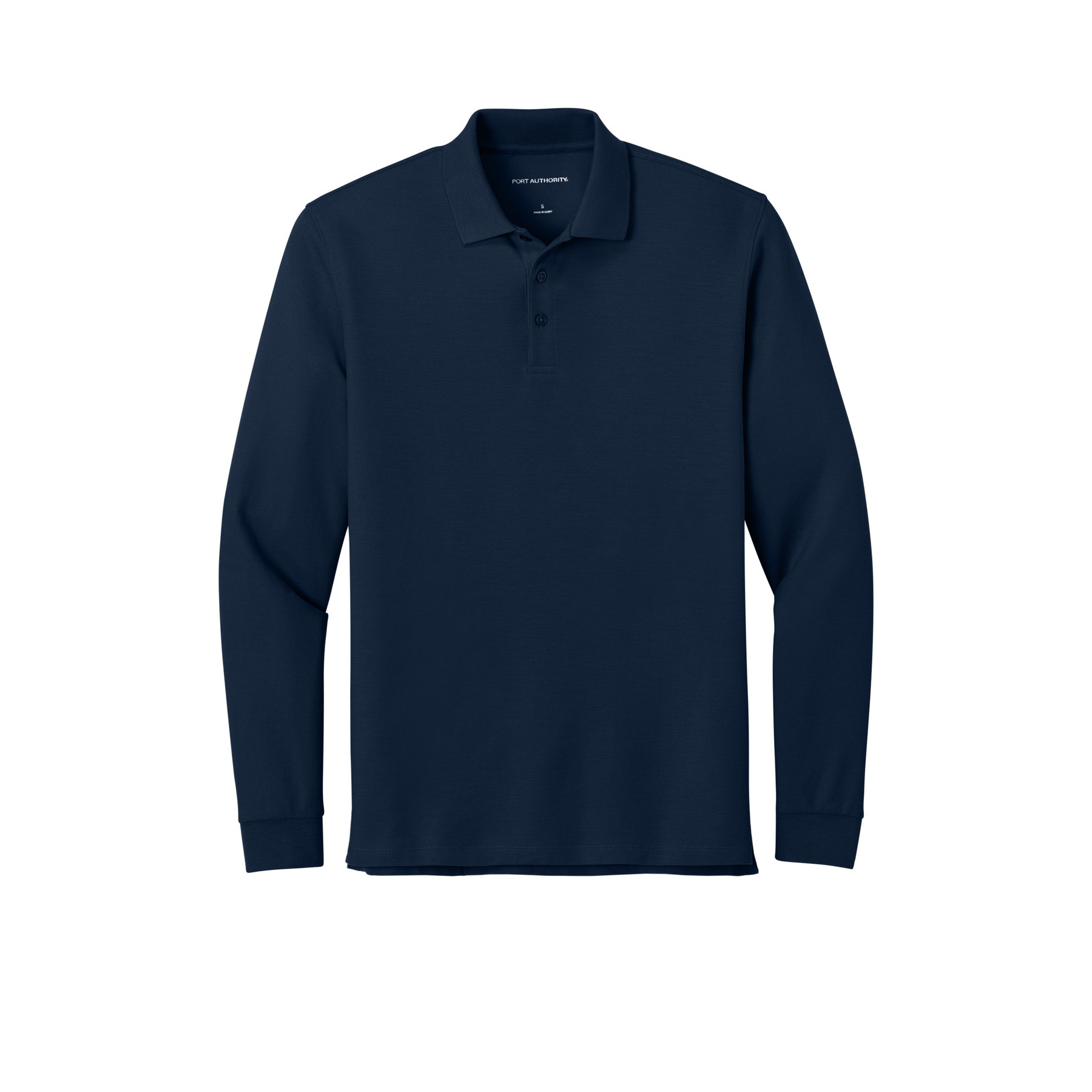 Wearever Signature Pique Long Sleeve Polo - Thumbnail Image
