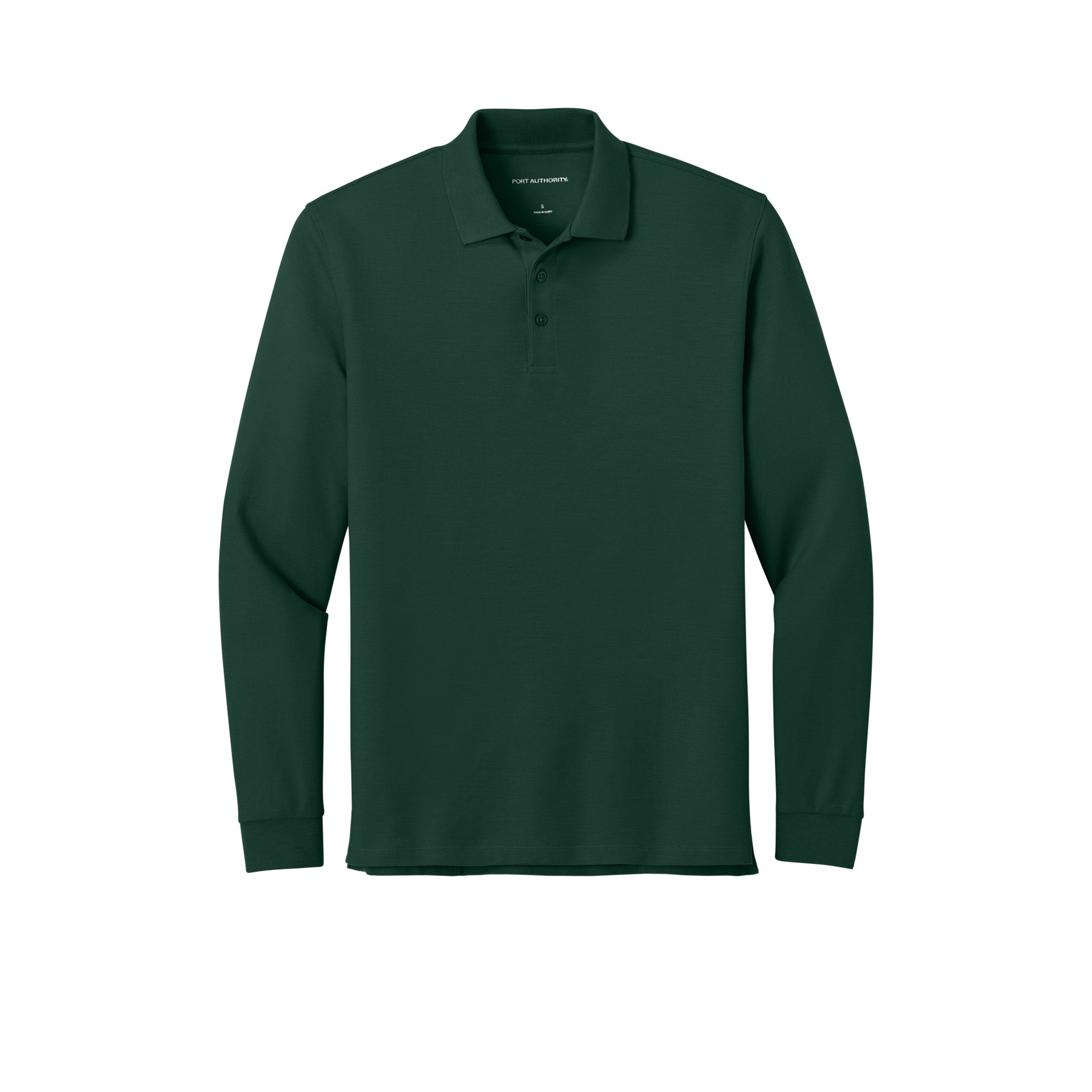 Wearever Signature Pique Long Sleeve Polo - Thumbnail Image