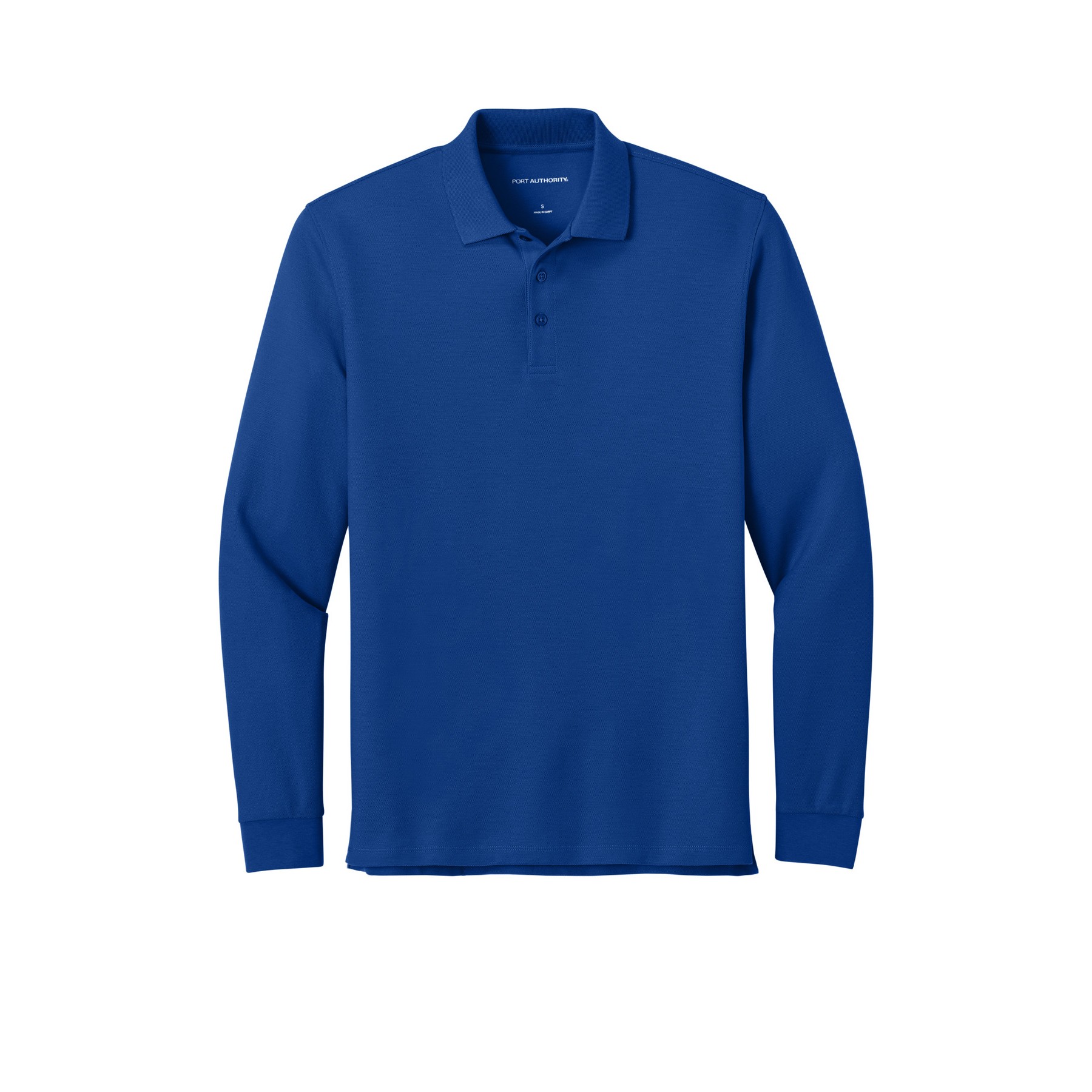 Wearever Signature Pique Long Sleeve Polo - Thumbnail Image