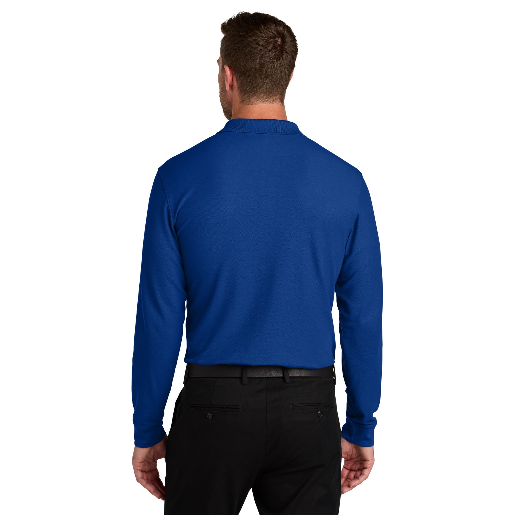 Wearever Signature Pique Long Sleeve Polo - Thumbnail Image
