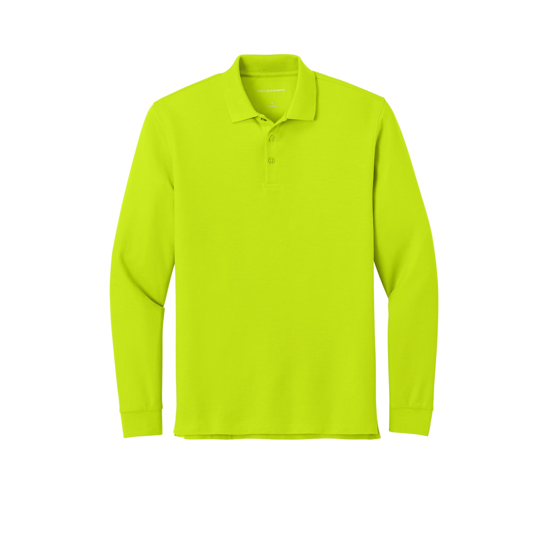 Wearever Signature Pique Long Sleeve Polo - Thumbnail Image