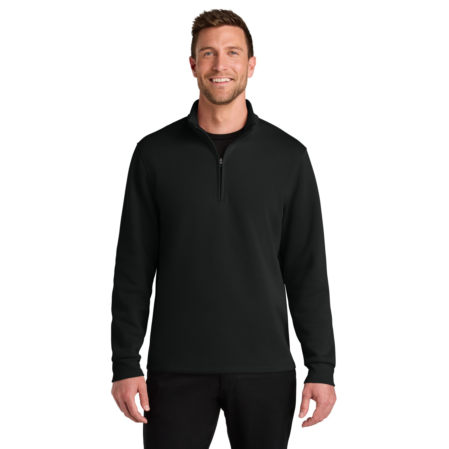 Wearever Signature Double Pique 1/4-Zip - Main Image