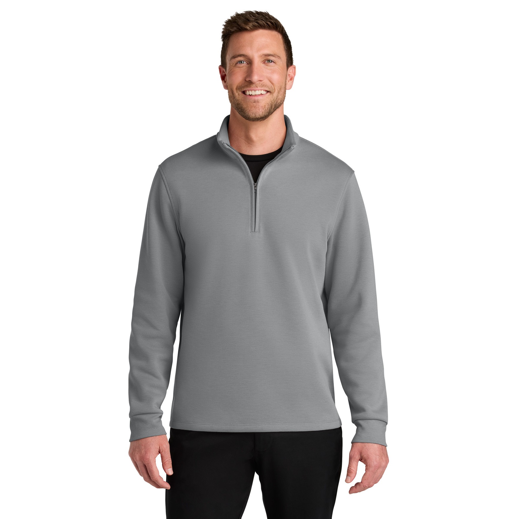 Wearever Signature Double Pique 1/4-Zip - Thumbnail Image