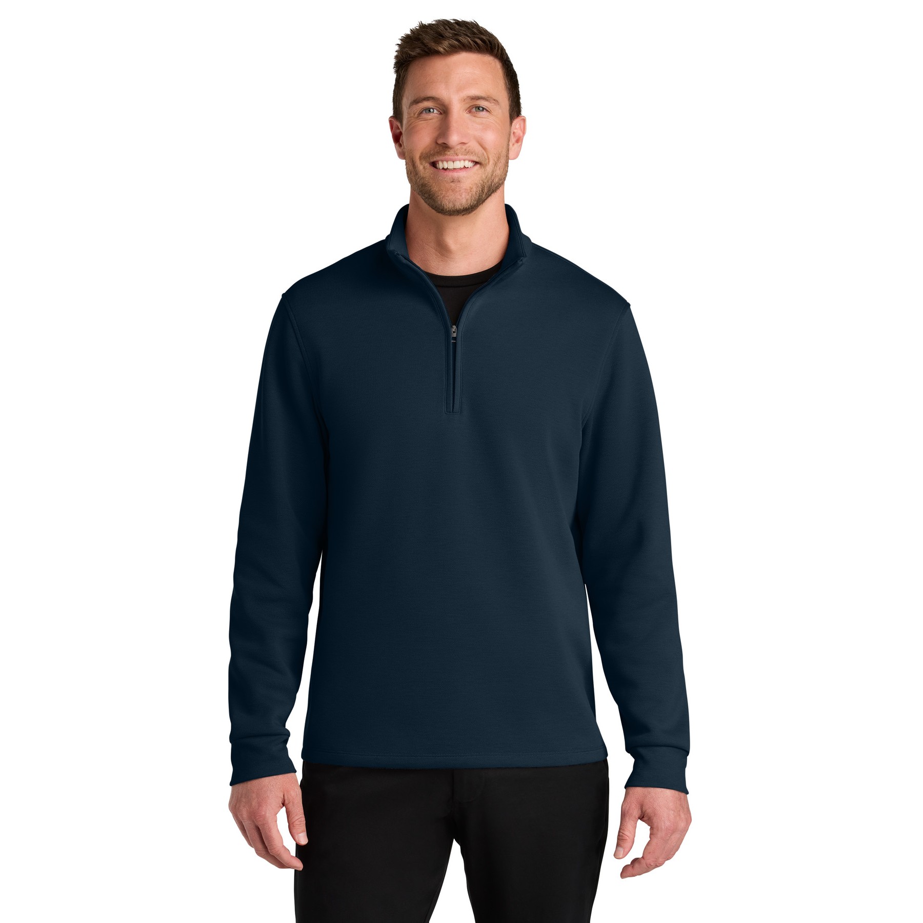 Wearever Signature Double Pique 1/4-Zip - Thumbnail Image