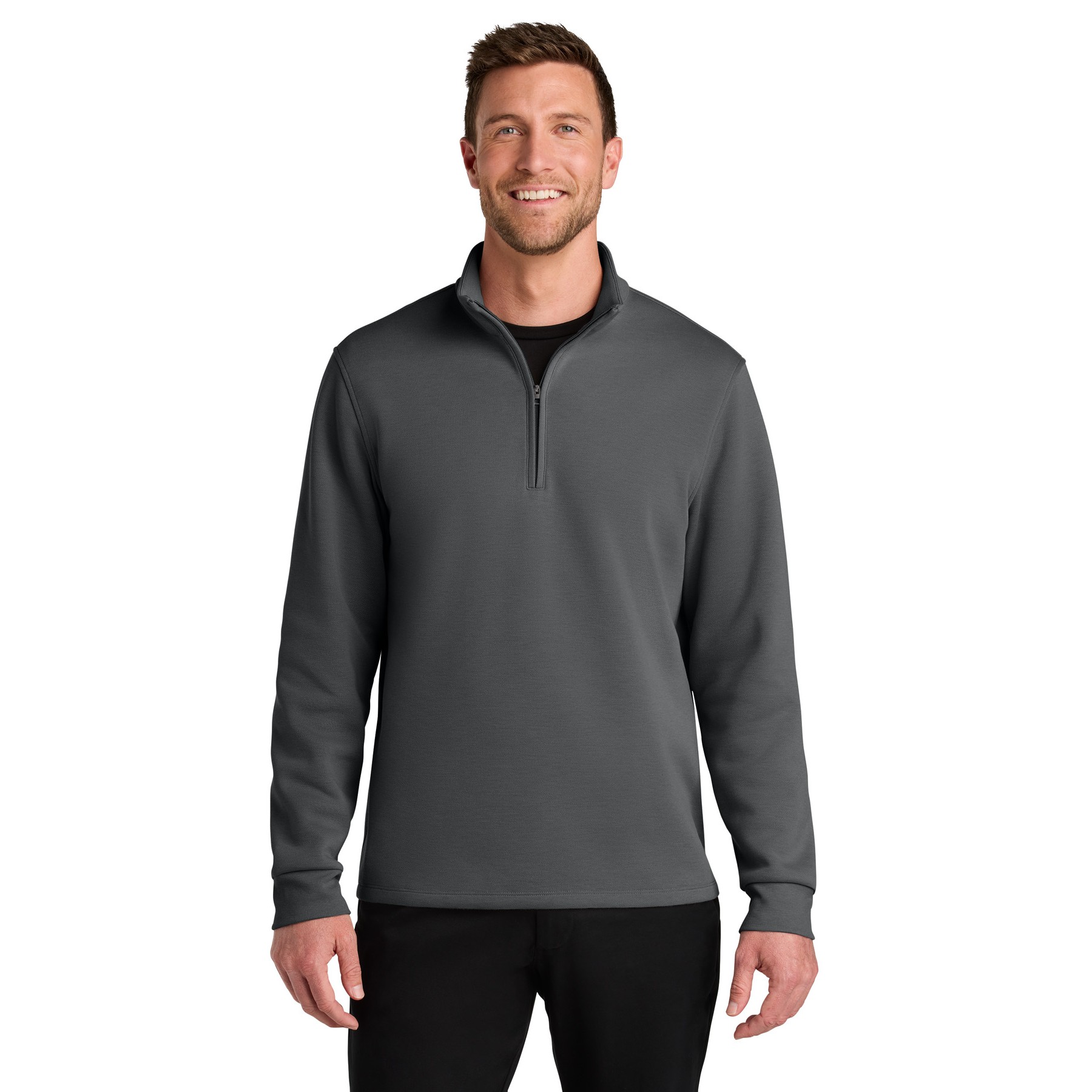 Wearever Signature Double Pique 1/4-Zip - Thumbnail Image