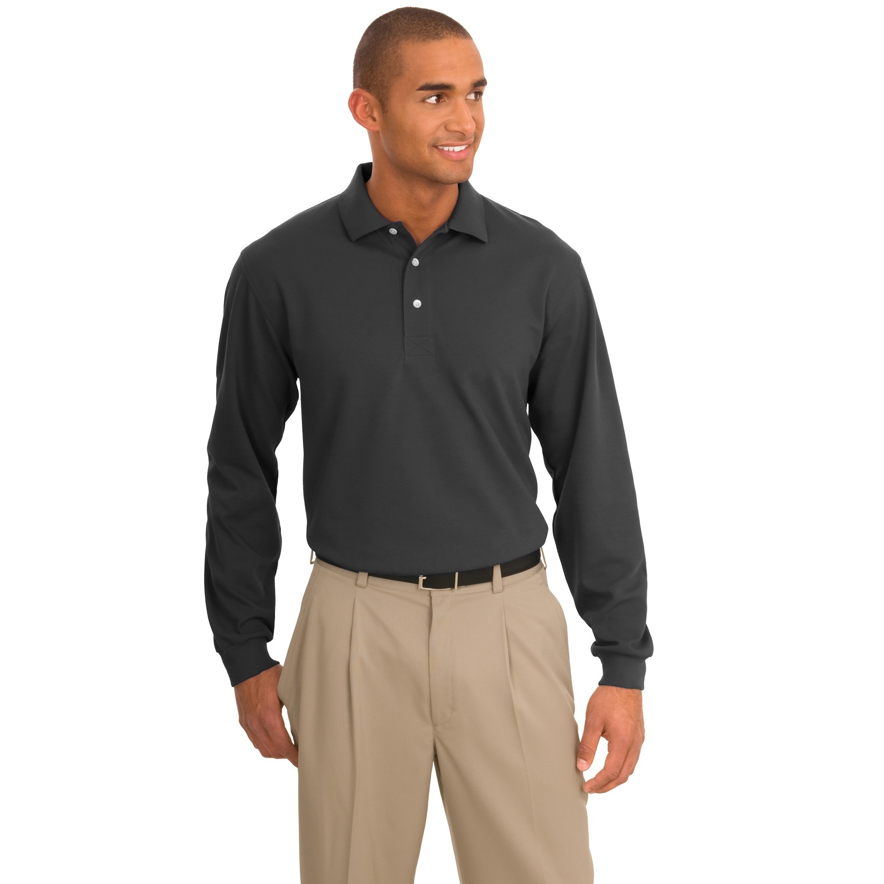 Rapid Dry Long Sleeve Polo - Thumbnail Image