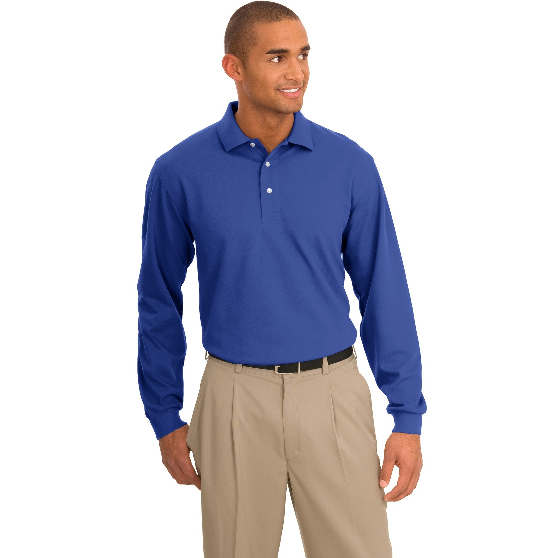 Rapid Dry Long Sleeve Polo - Thumbnail Image