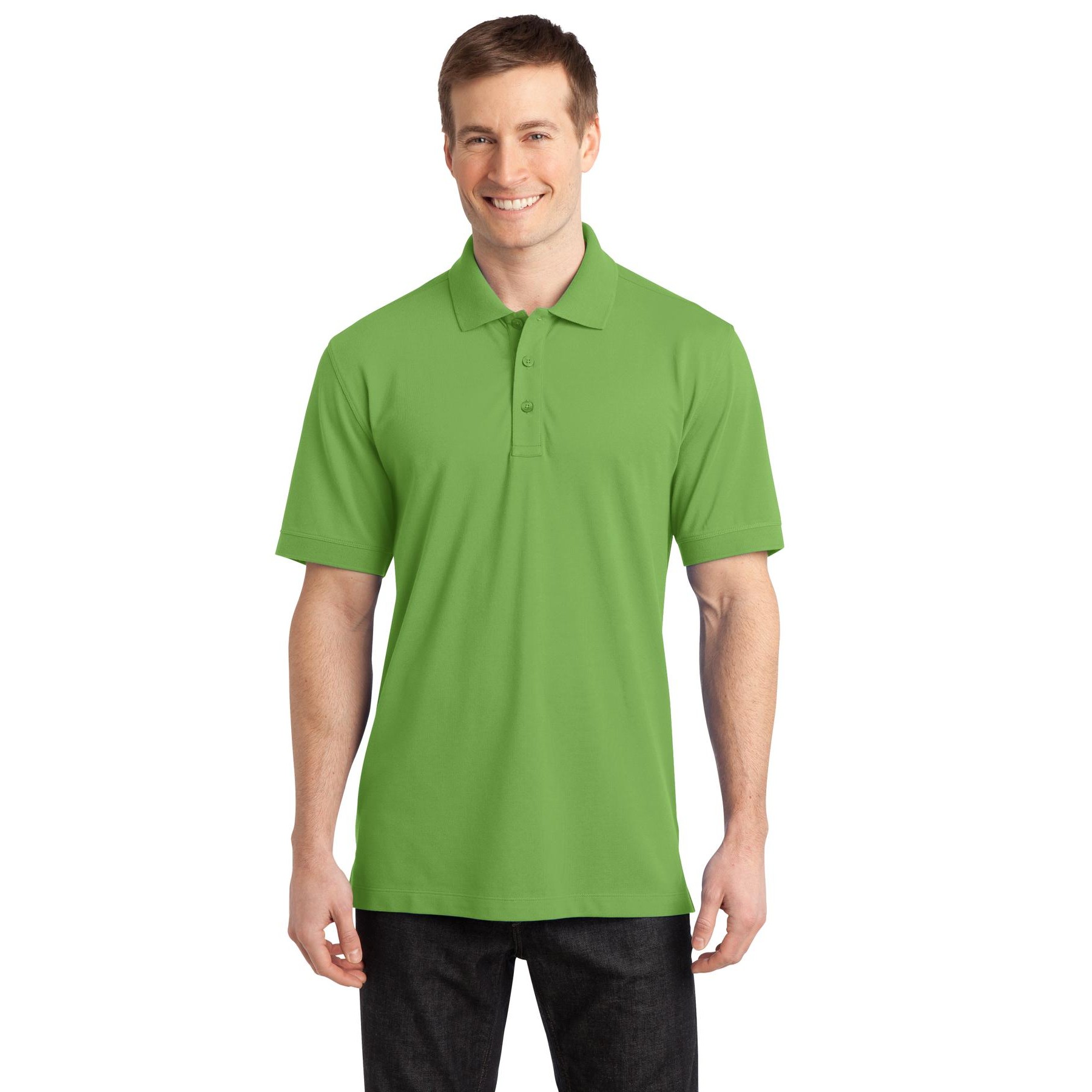 Stretch Pique Polo - Thumbnail Image