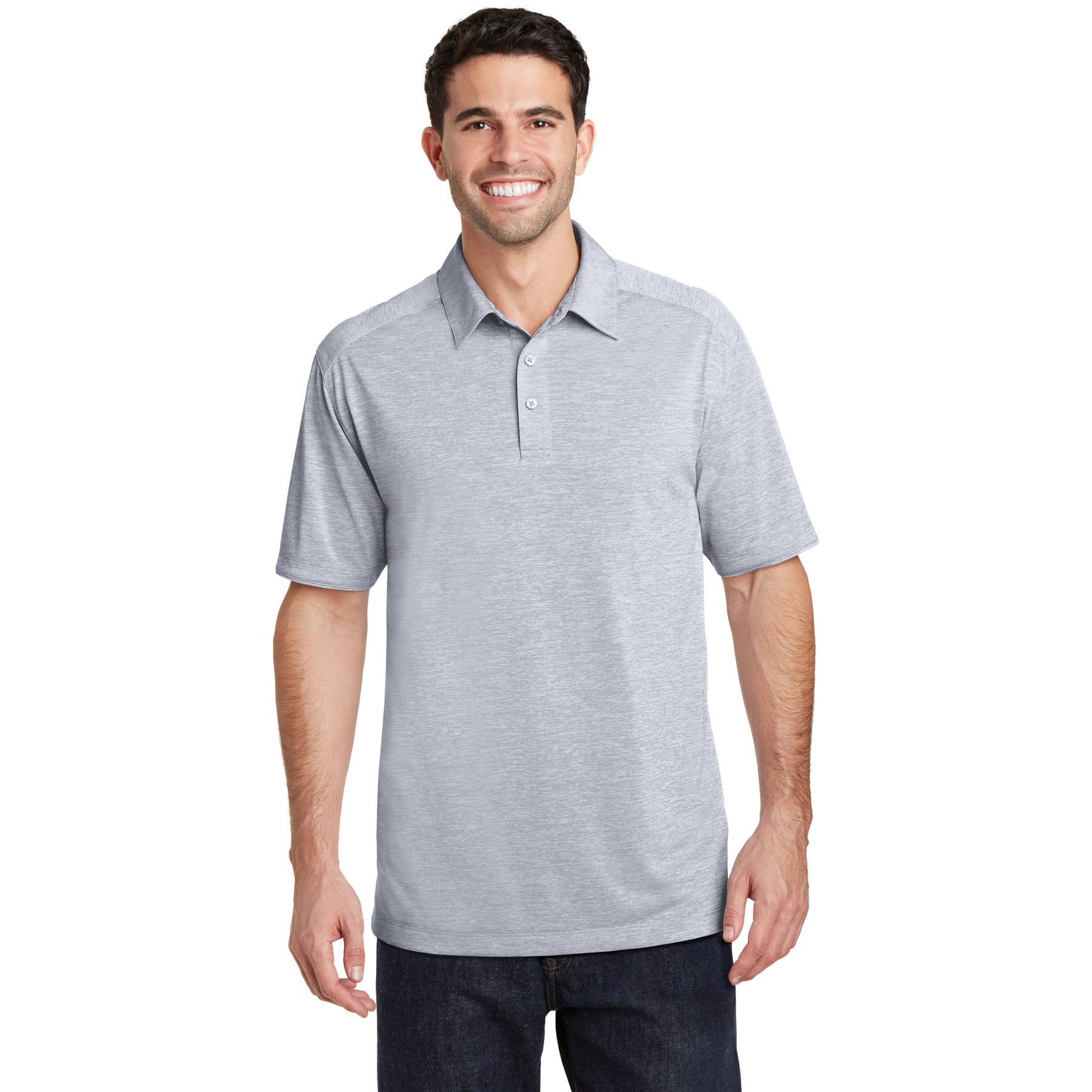 Digi Heather Performance Polo