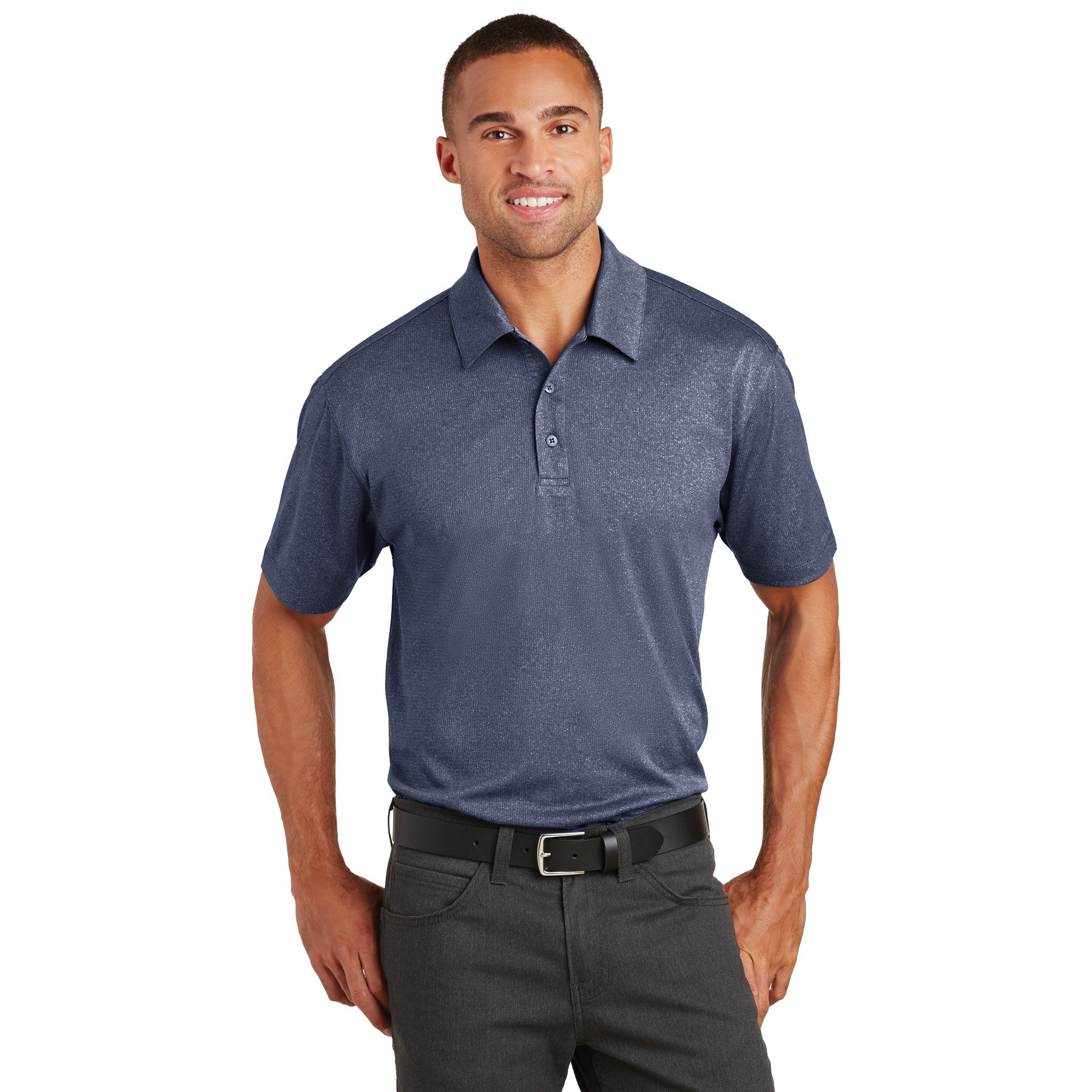 Trace Heather Polo - Main Image
