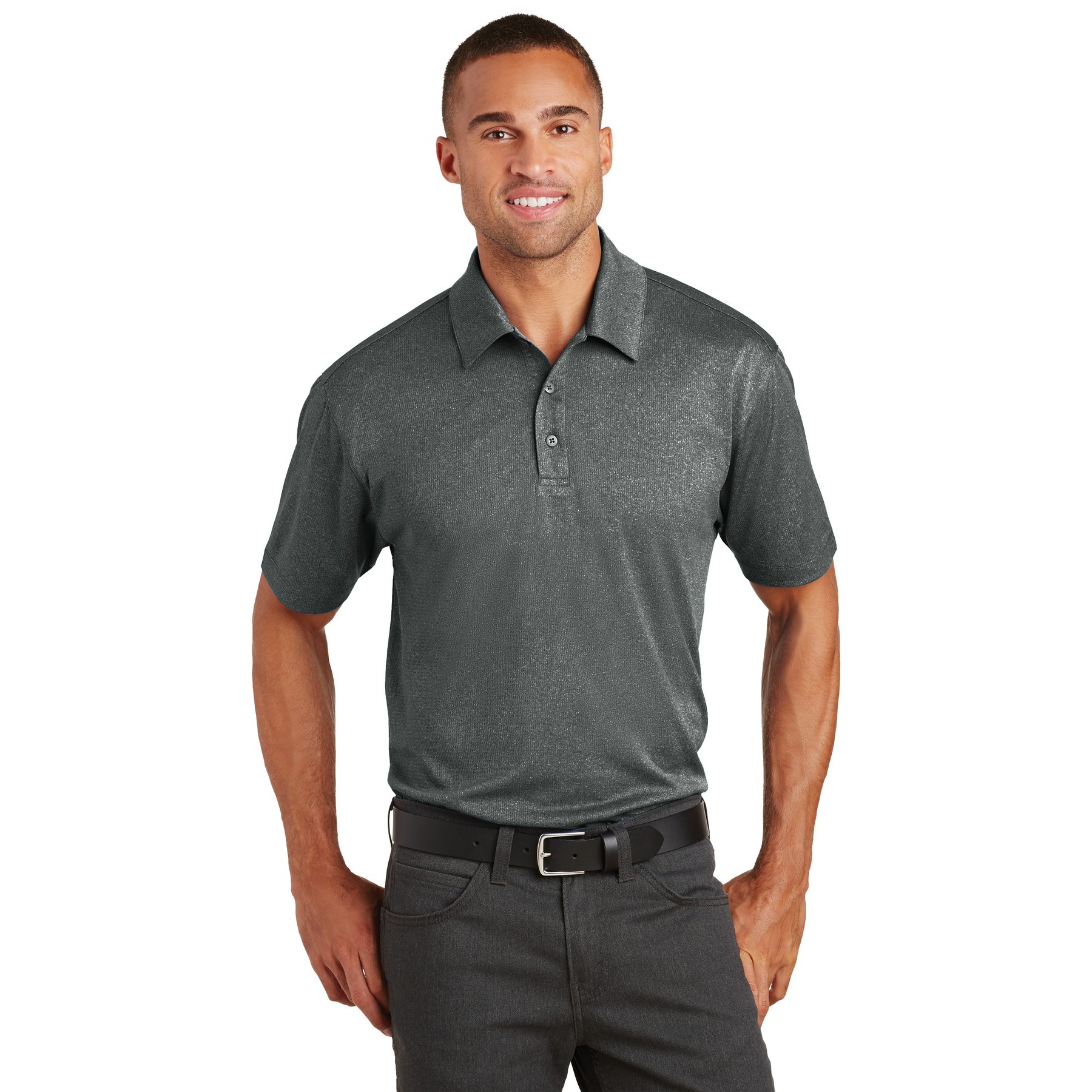 Trace Heather Polo - Thumbnail Image