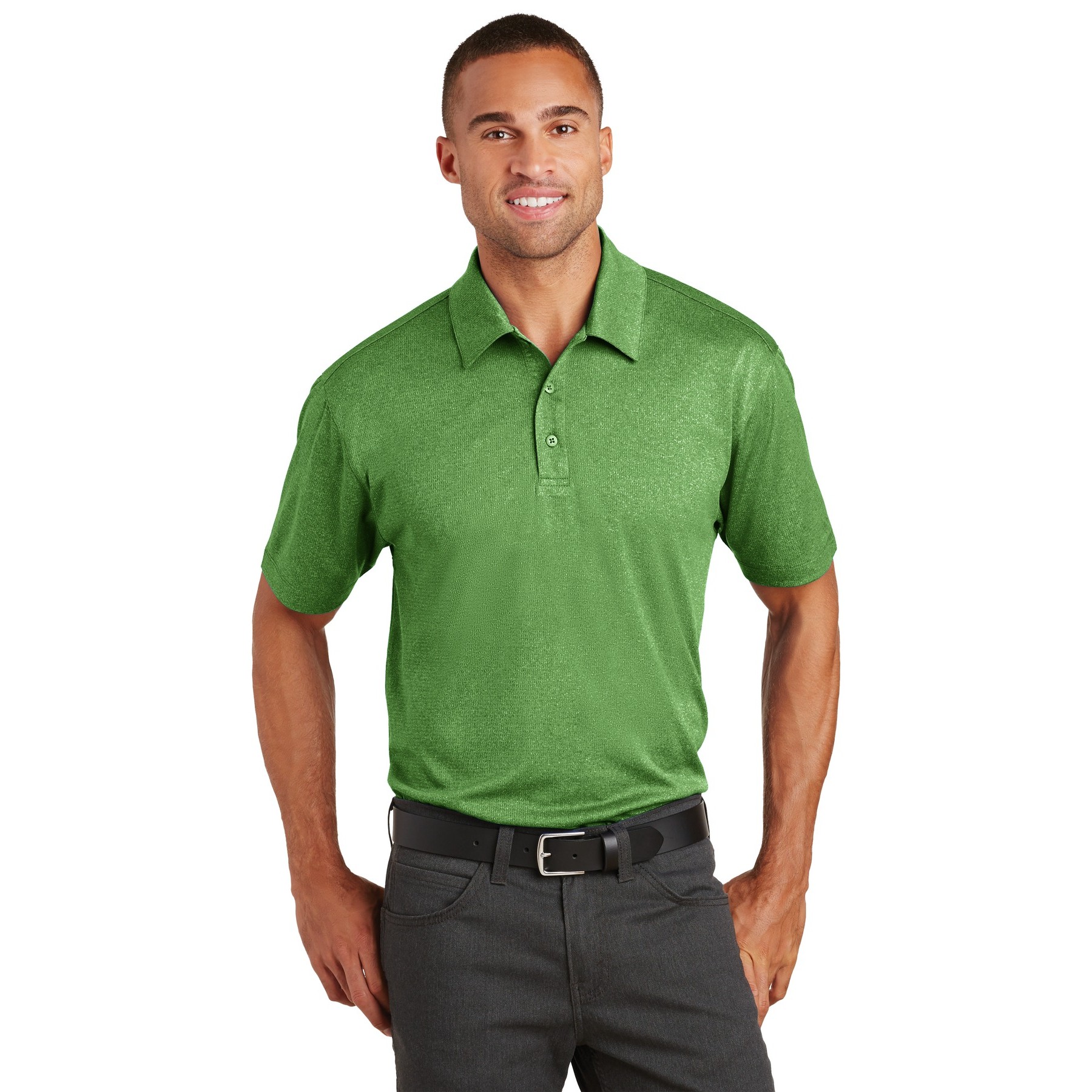 Trace Heather Polo - Thumbnail Image