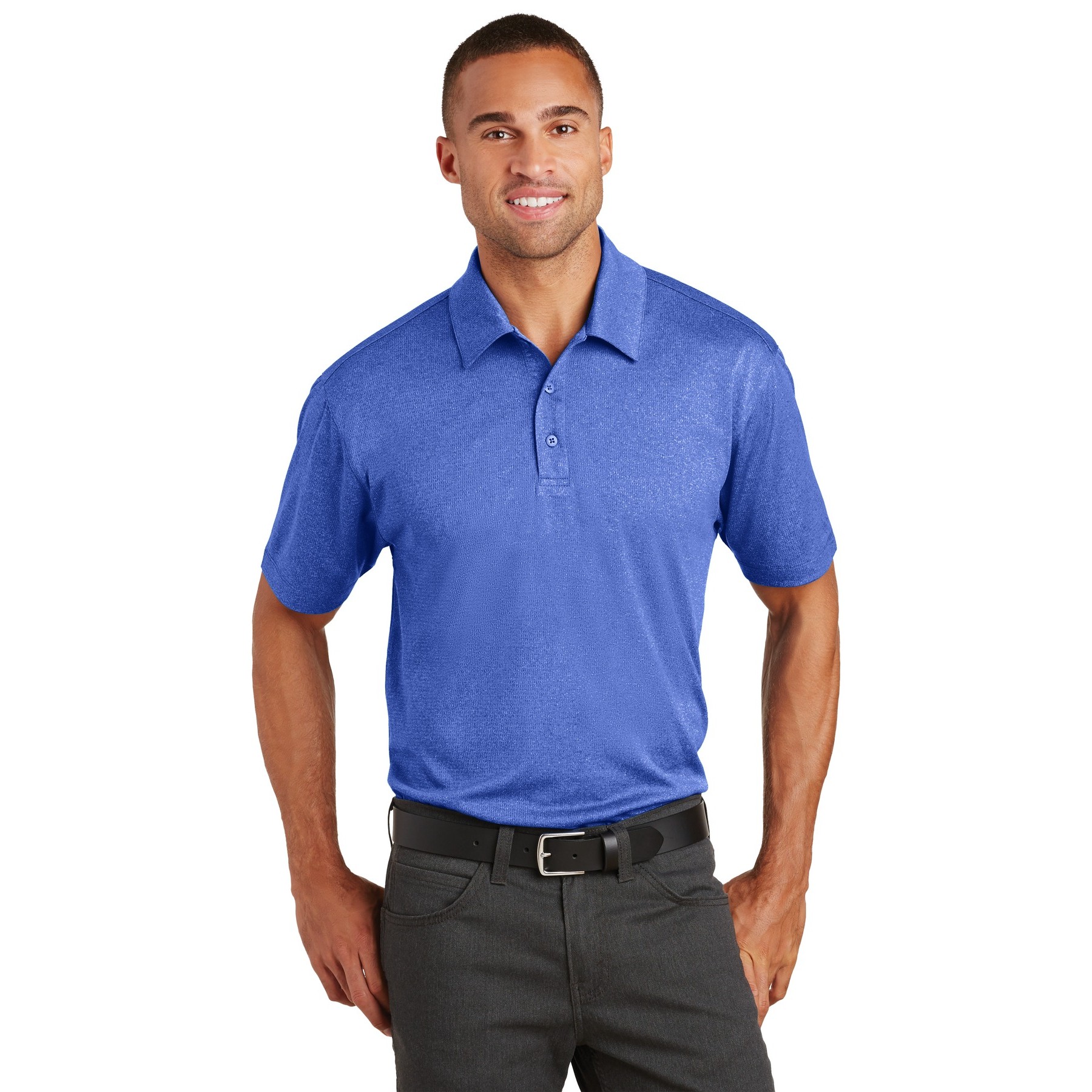 Trace Heather Polo - Thumbnail Image