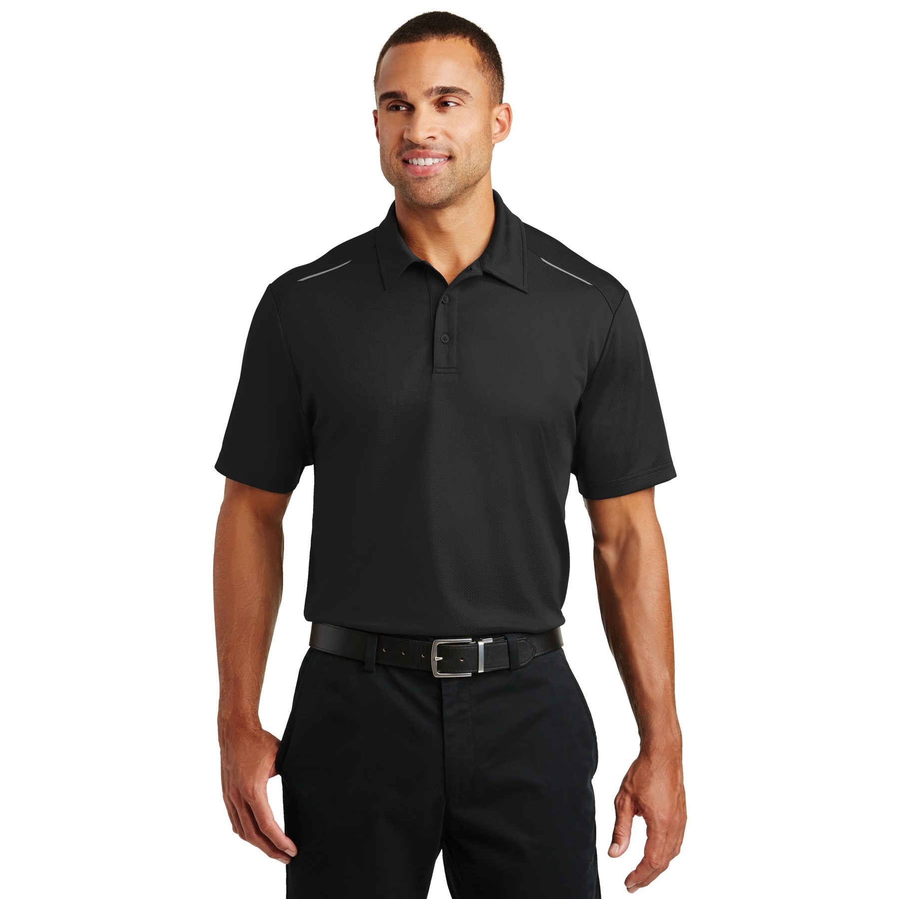 Pinpoint Mesh Polo - Thumbnail Image