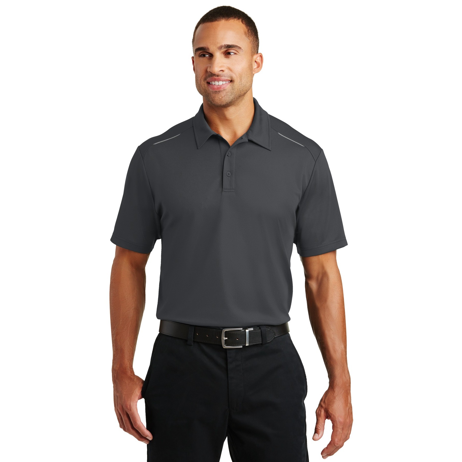 Pinpoint Mesh Polo - Thumbnail Image