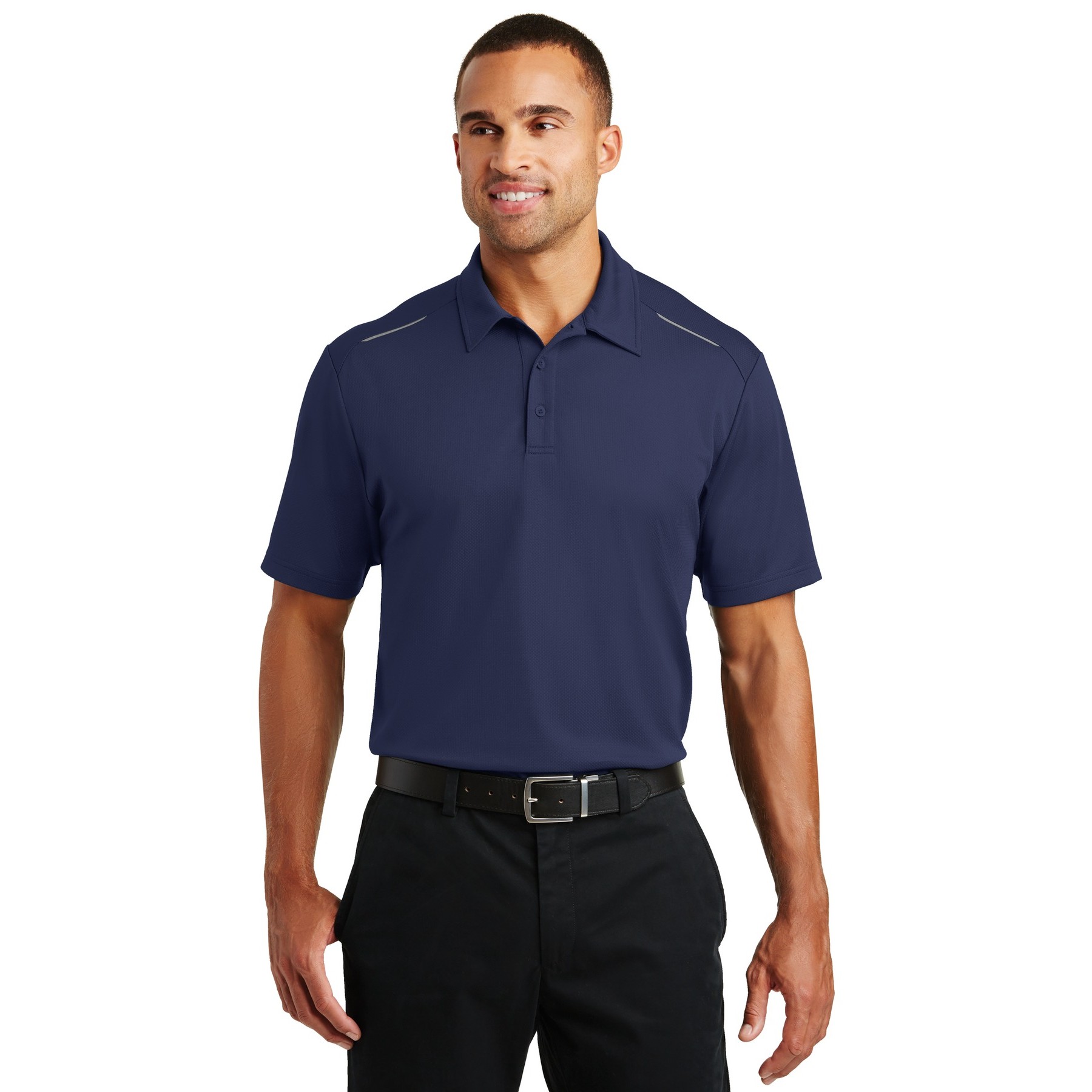 Pinpoint Mesh Polo - Thumbnail Image