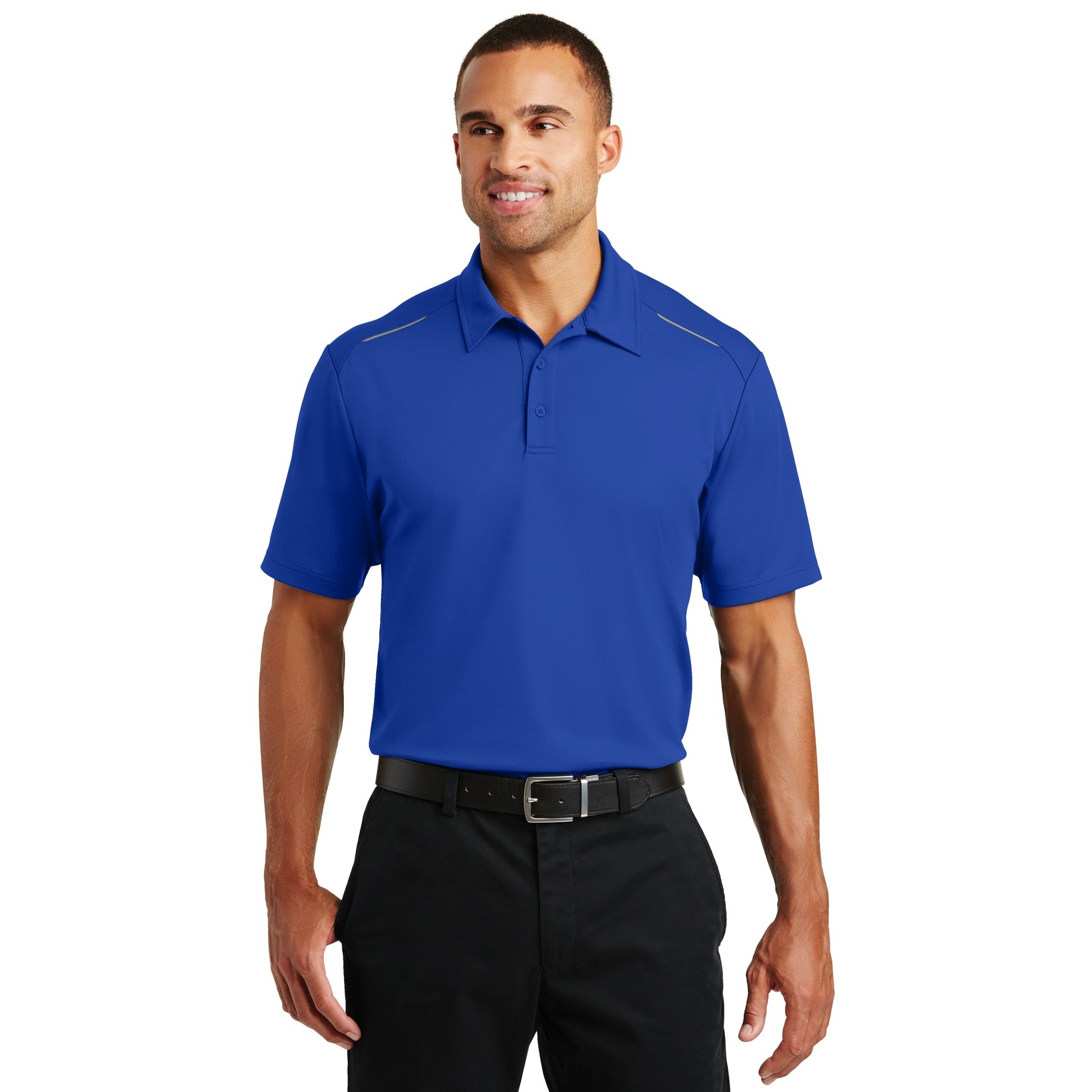 Pinpoint Mesh Polo - Thumbnail Image