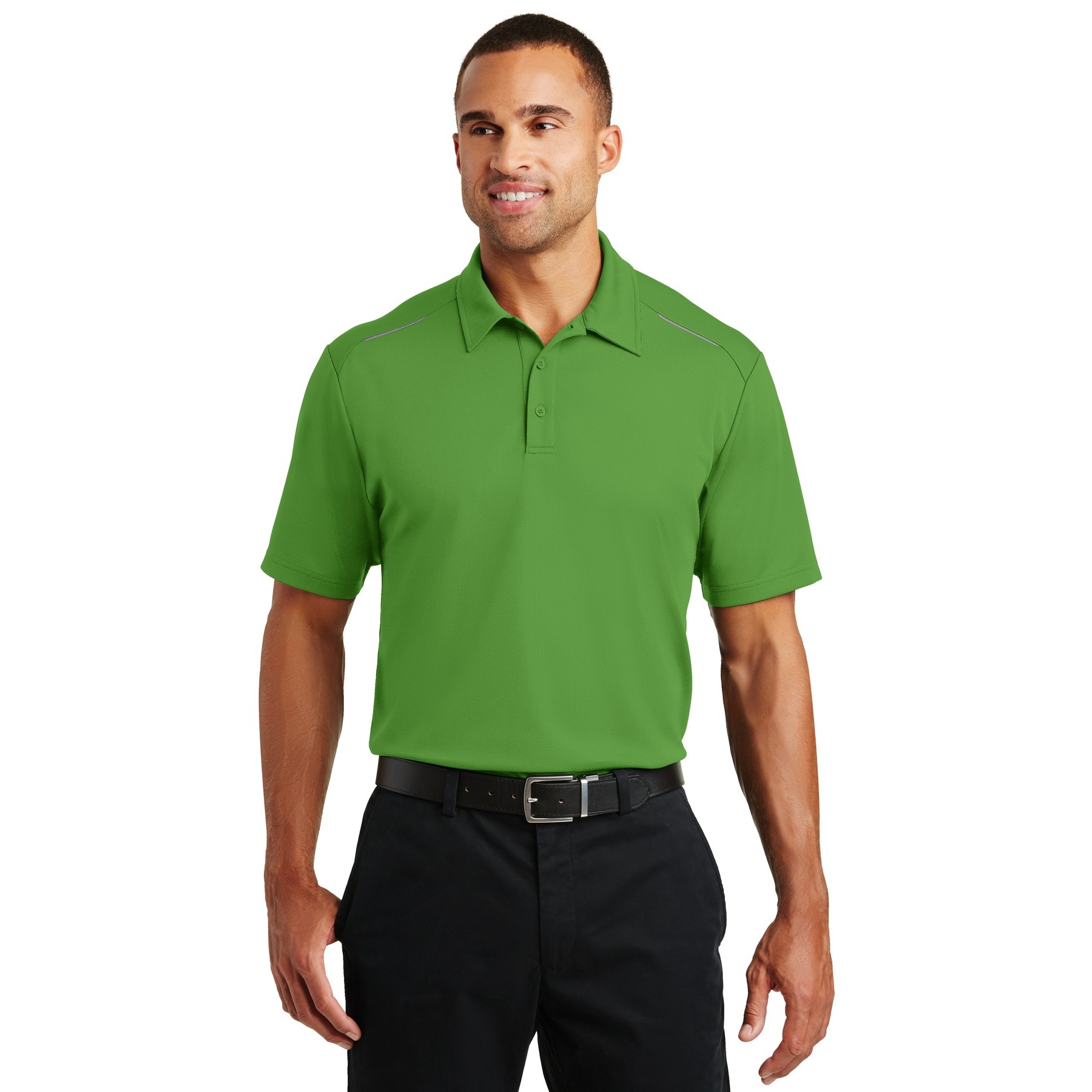 Pinpoint Mesh Polo - Thumbnail Image