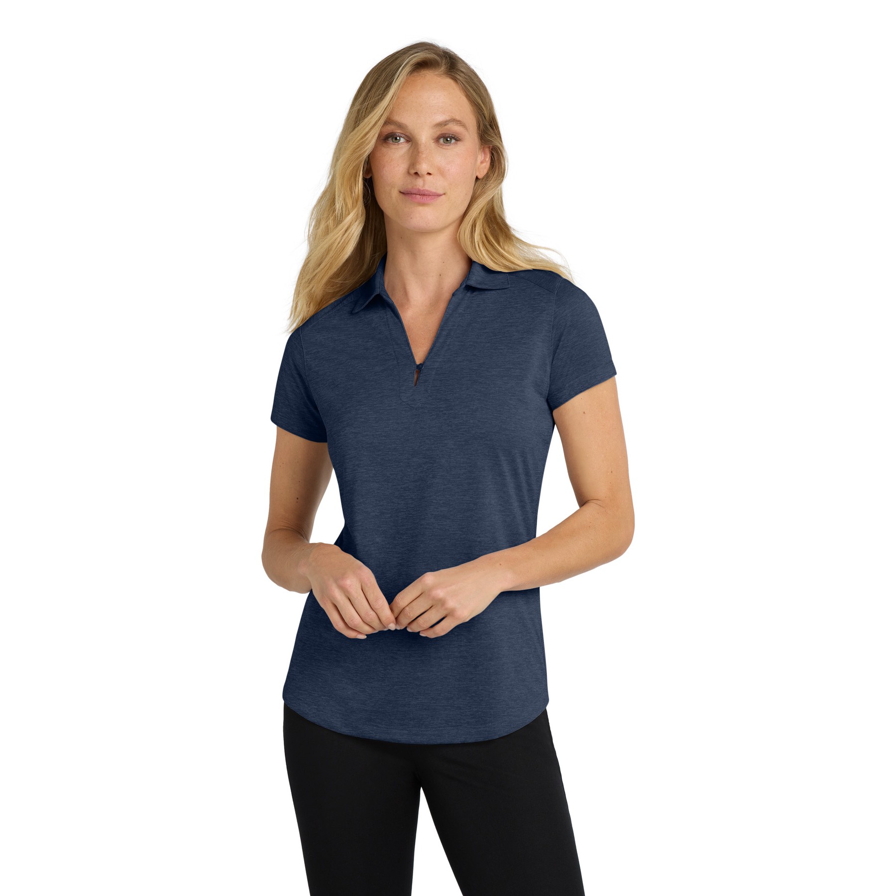 Women's Digi Heather Performance Polo - Thumbnail Image