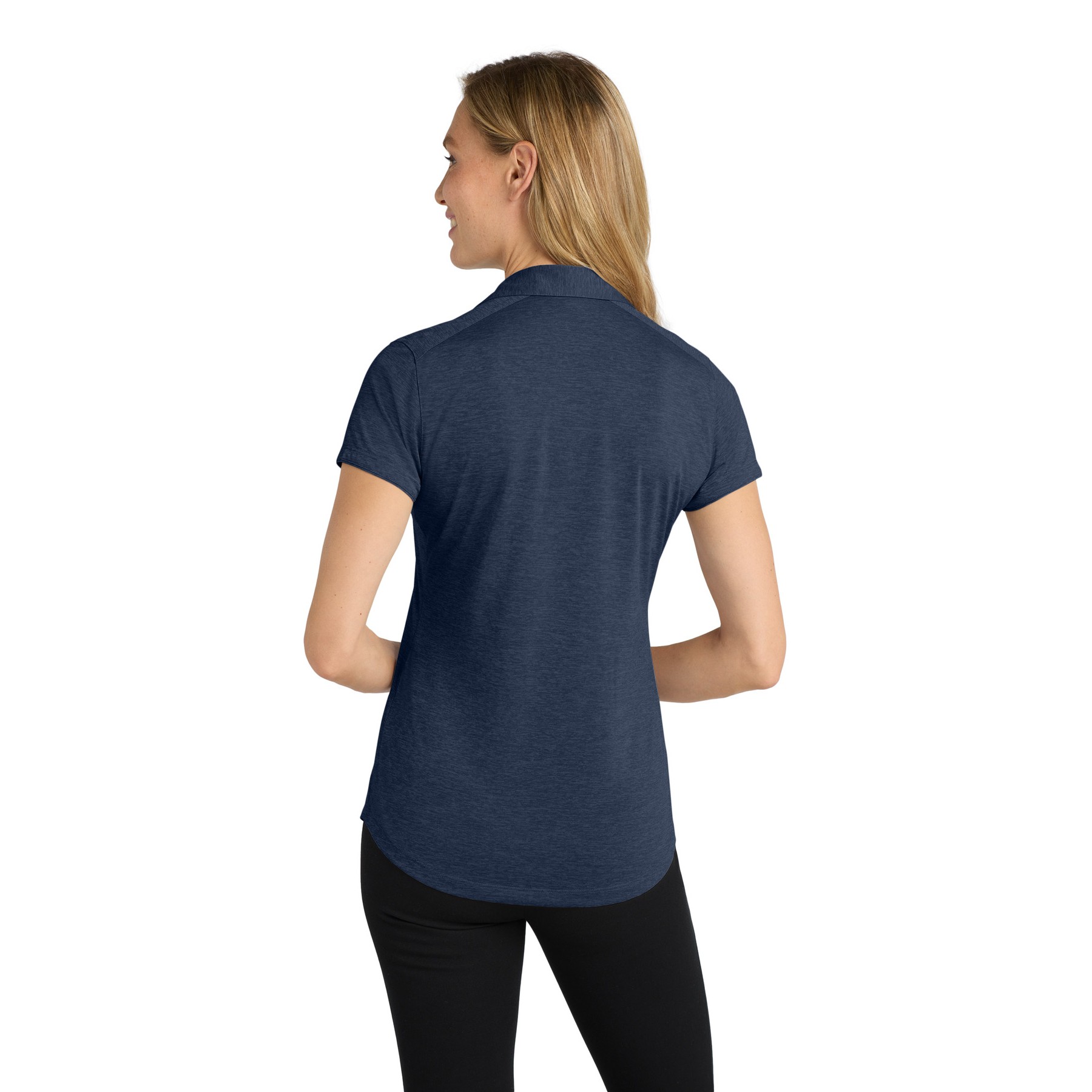 Women's Digi Heather Performance Polo - Thumbnail Image
