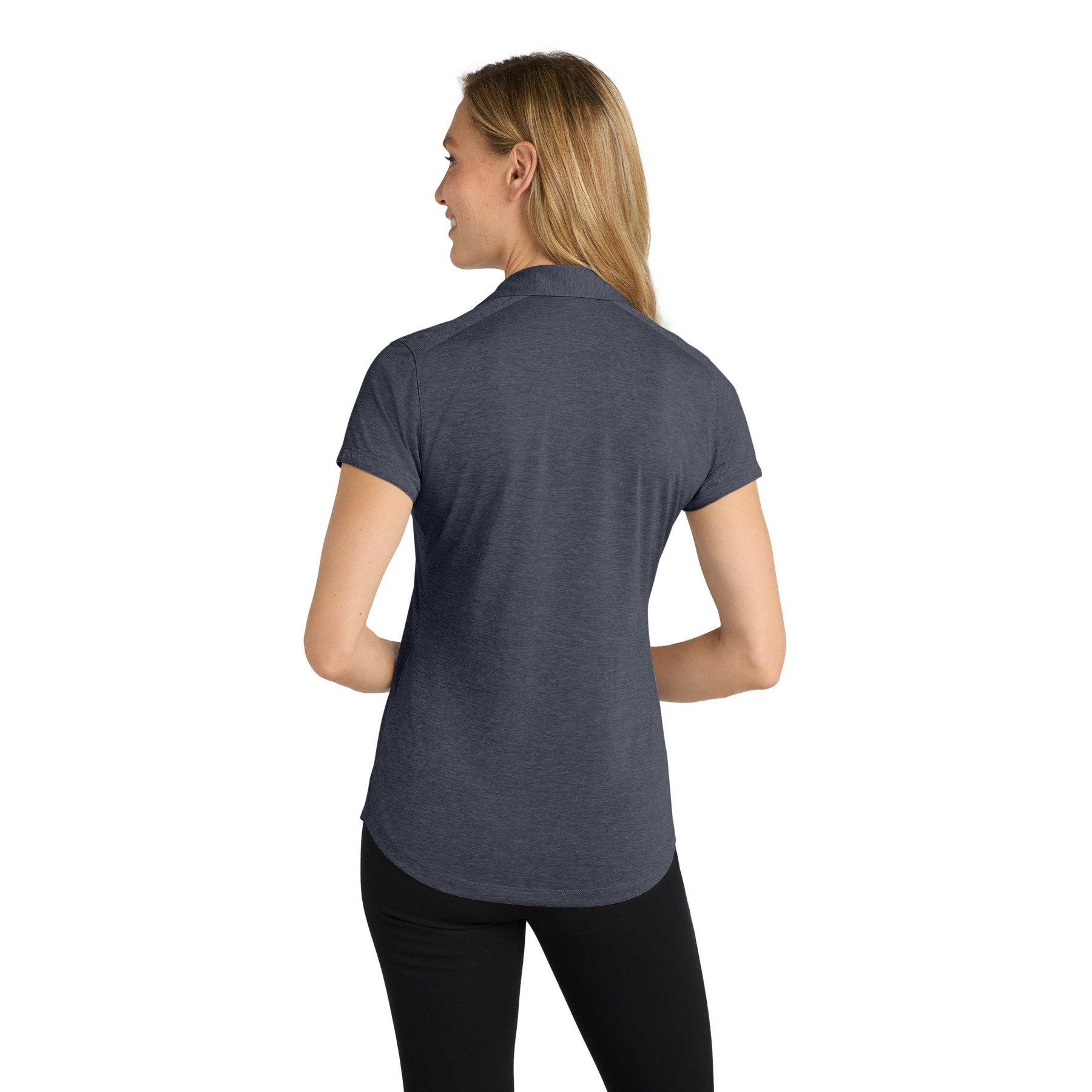 Women's Digi Heather Performance Polo - Thumbnail Image