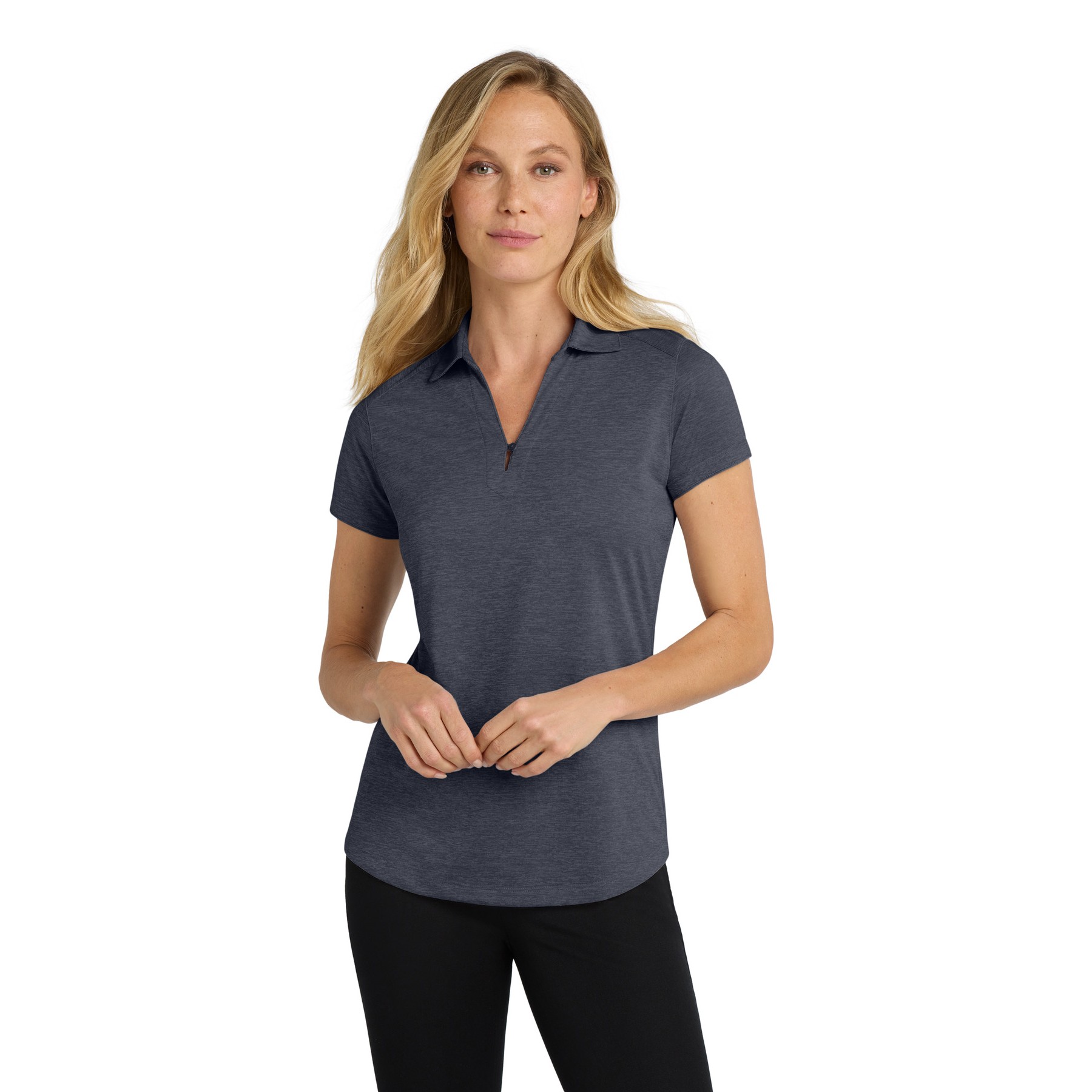 Women's Digi Heather Performance Polo - Thumbnail Image