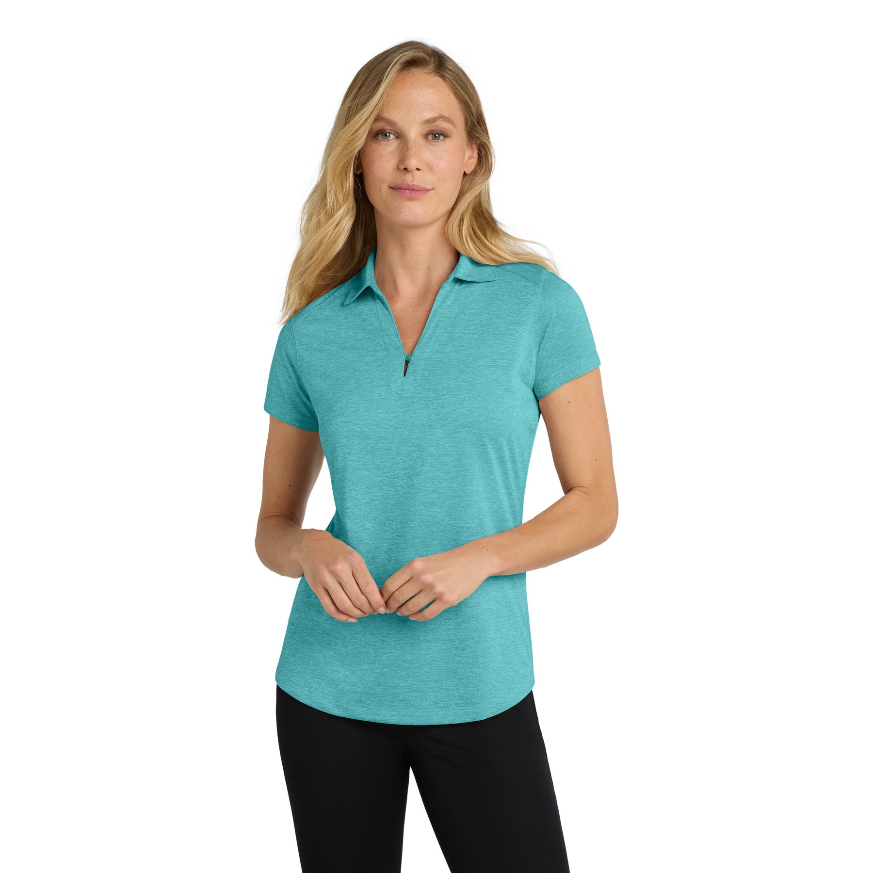 Women's Digi Heather Performance Polo - Thumbnail Image