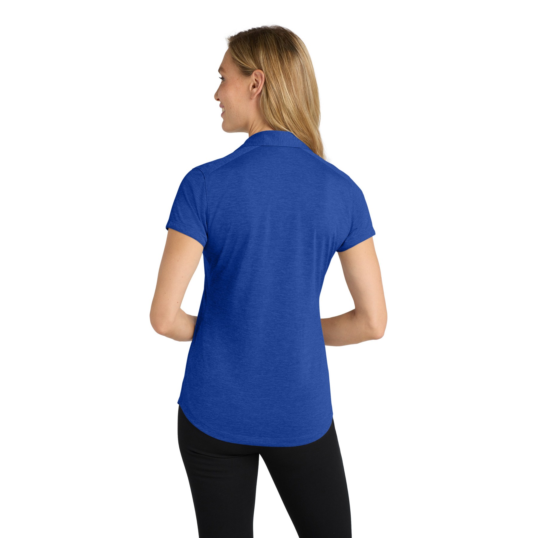 Women's Digi Heather Performance Polo - Thumbnail Image