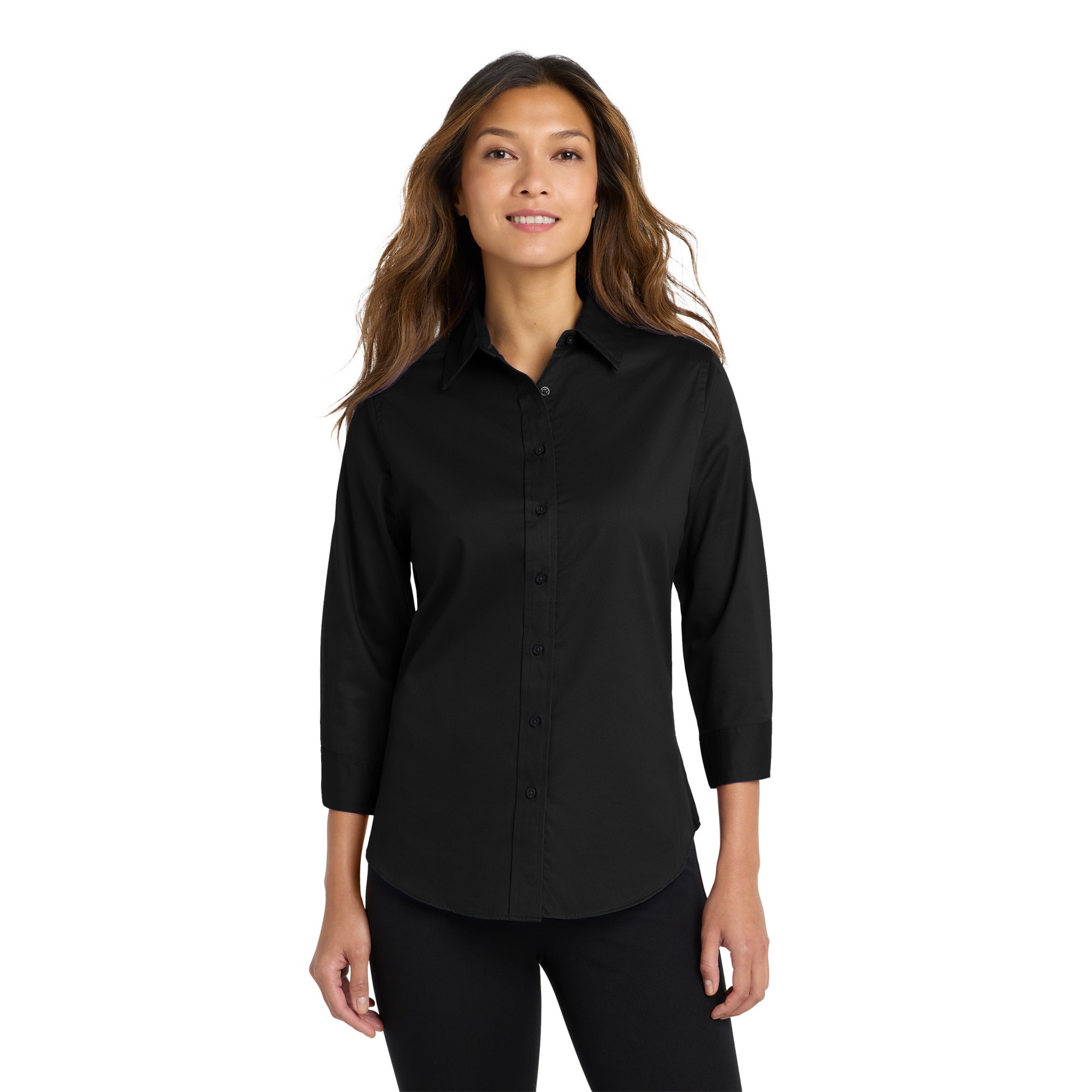 Women's 3/4-Sleeve Easy Care Shirt - Thumbnail Image