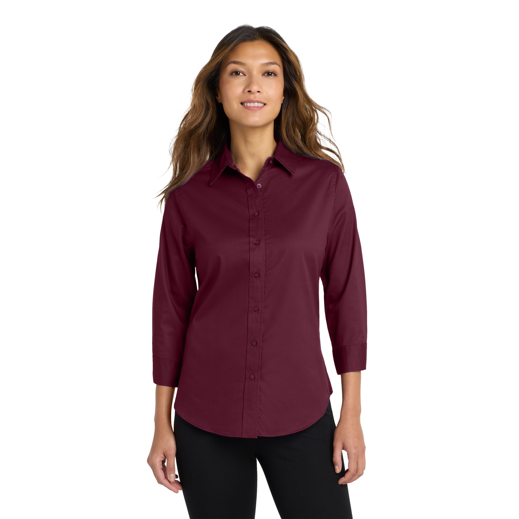 Women's 3/4-Sleeve Easy Care Shirt - Thumbnail Image