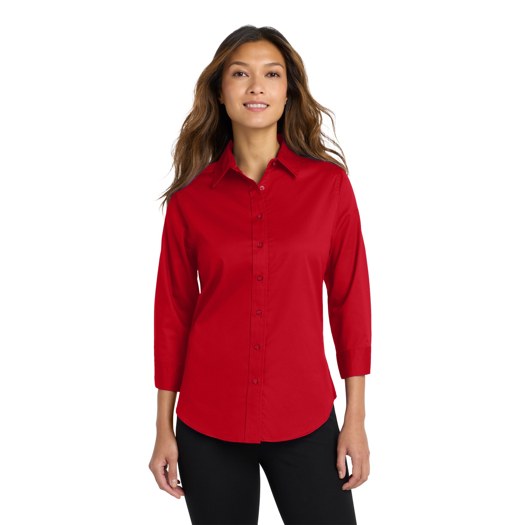 Women's 3/4-Sleeve Easy Care Shirt - Thumbnail Image