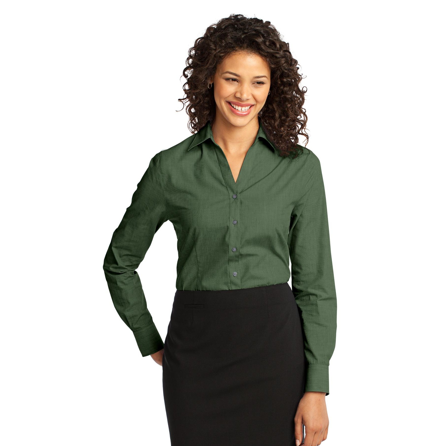 Women's Crosshatch Easy Care Shirt - Thumbnail Image