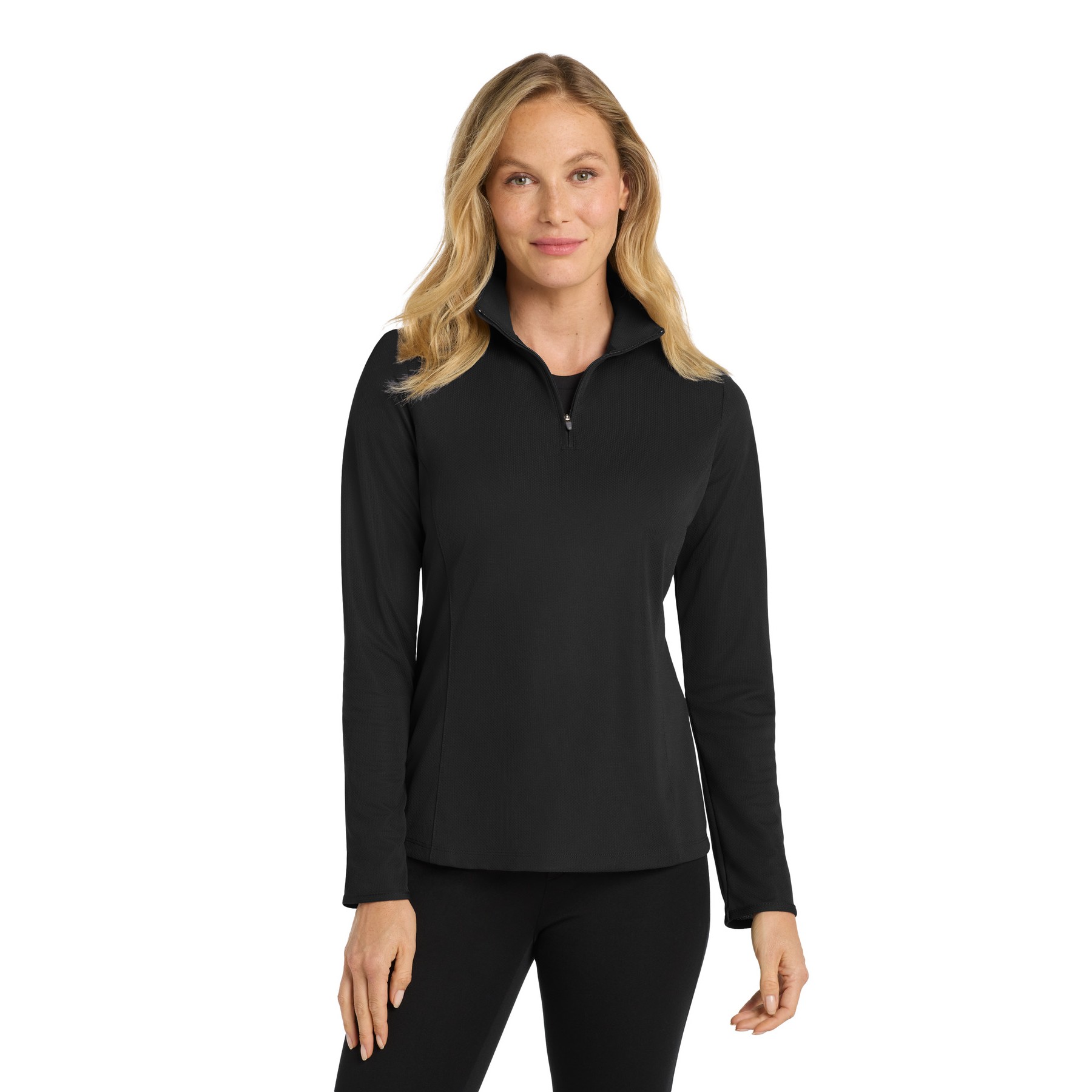 Women's Pinpoint Mesh 1/2-Zip