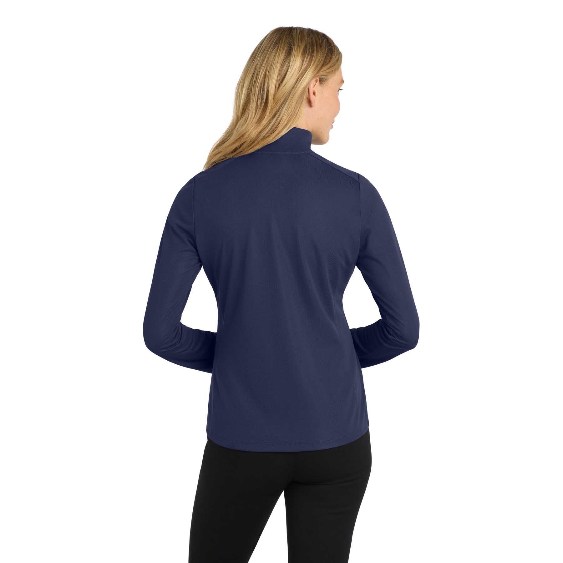 Women's Pinpoint Mesh 1/2-Zip - Thumbnail Image