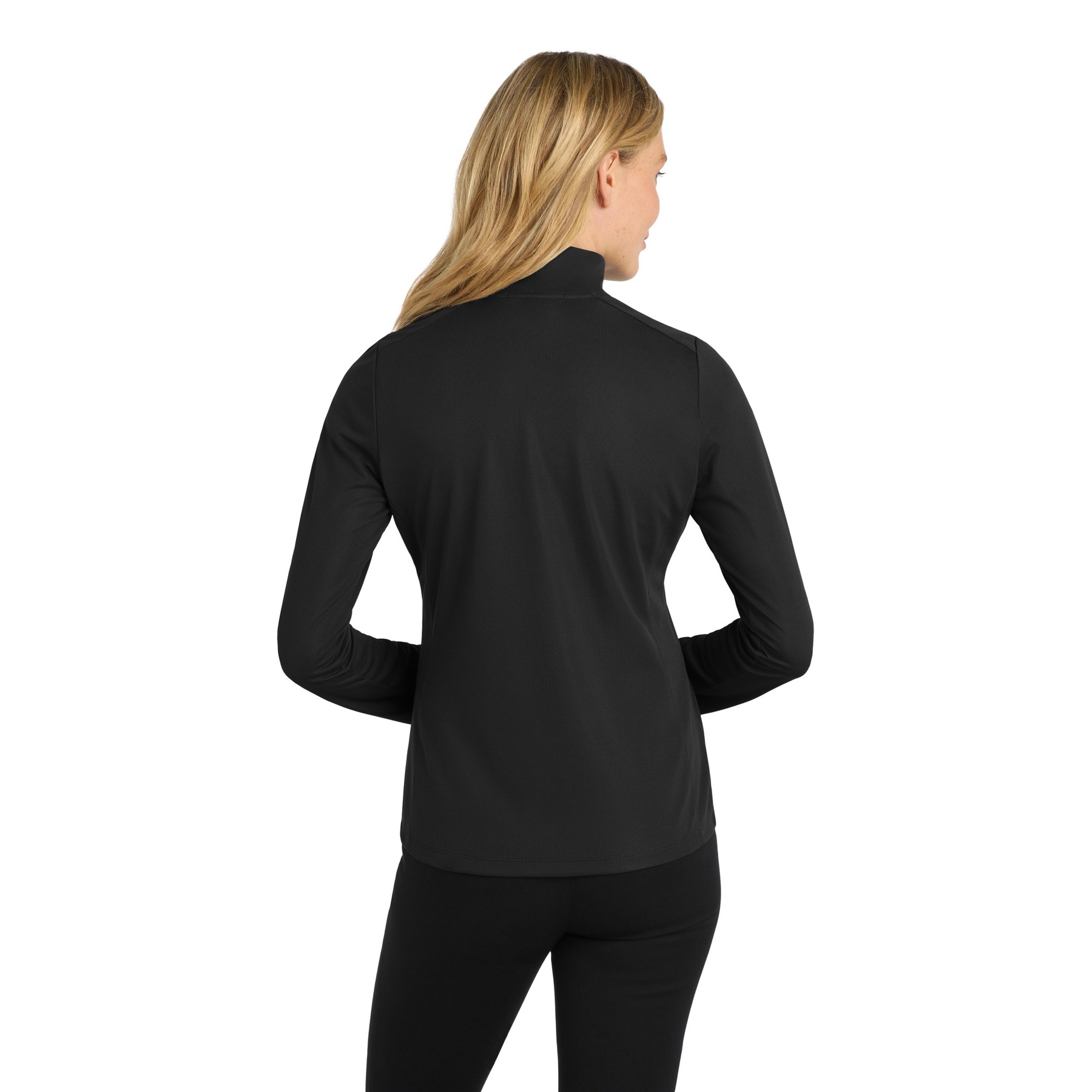Women's Pinpoint Mesh 1/2-Zip - Thumbnail Image