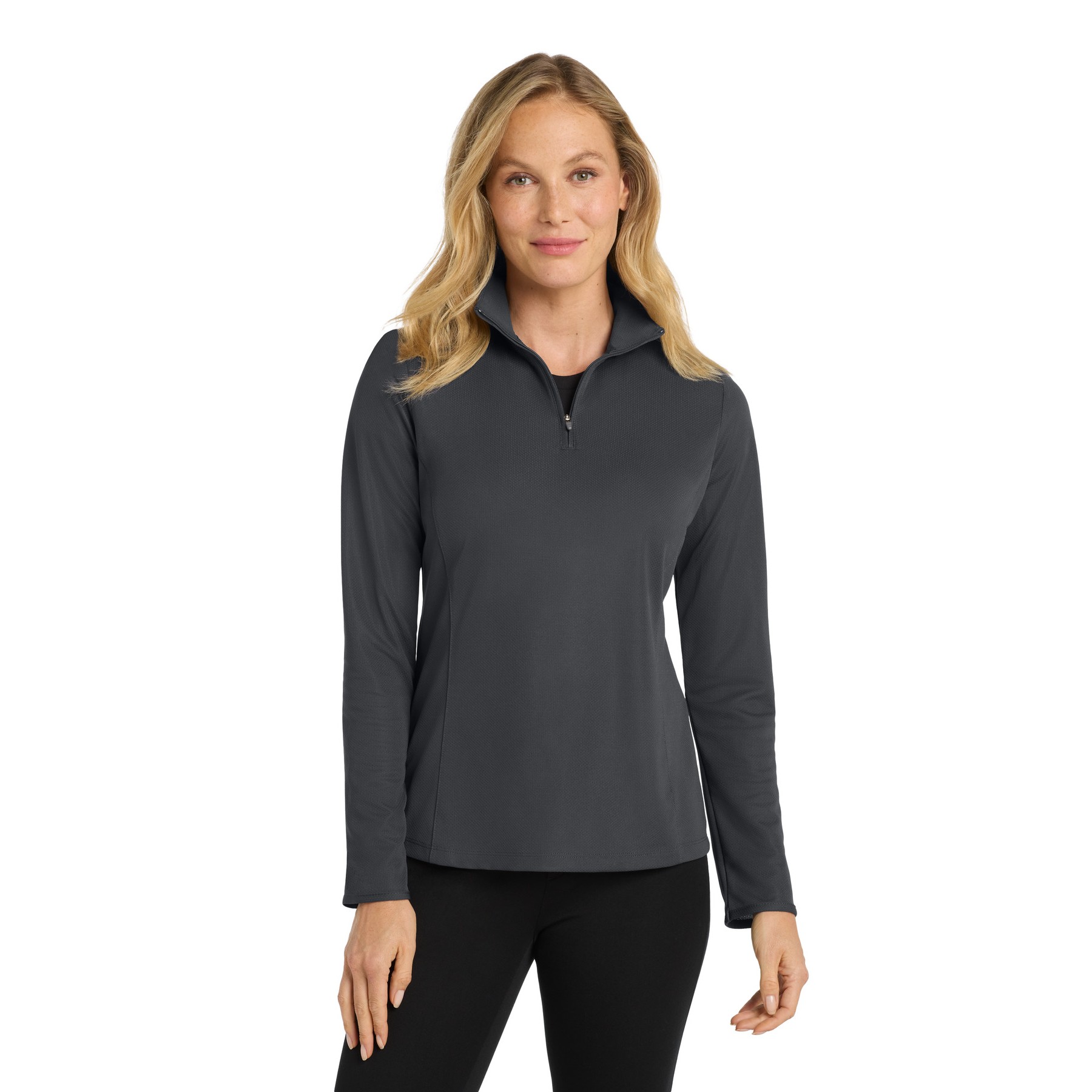 Women's Pinpoint Mesh 1/2-Zip - Thumbnail Image