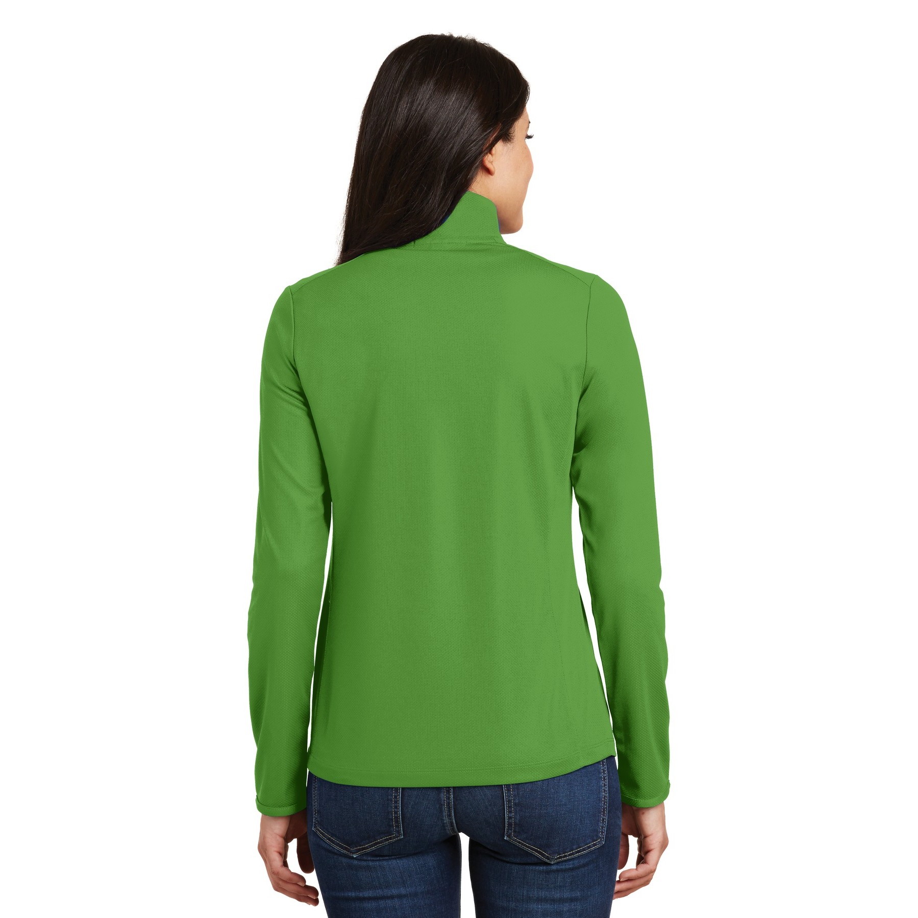 Women's Pinpoint Mesh 1/2-Zip - Thumbnail Image