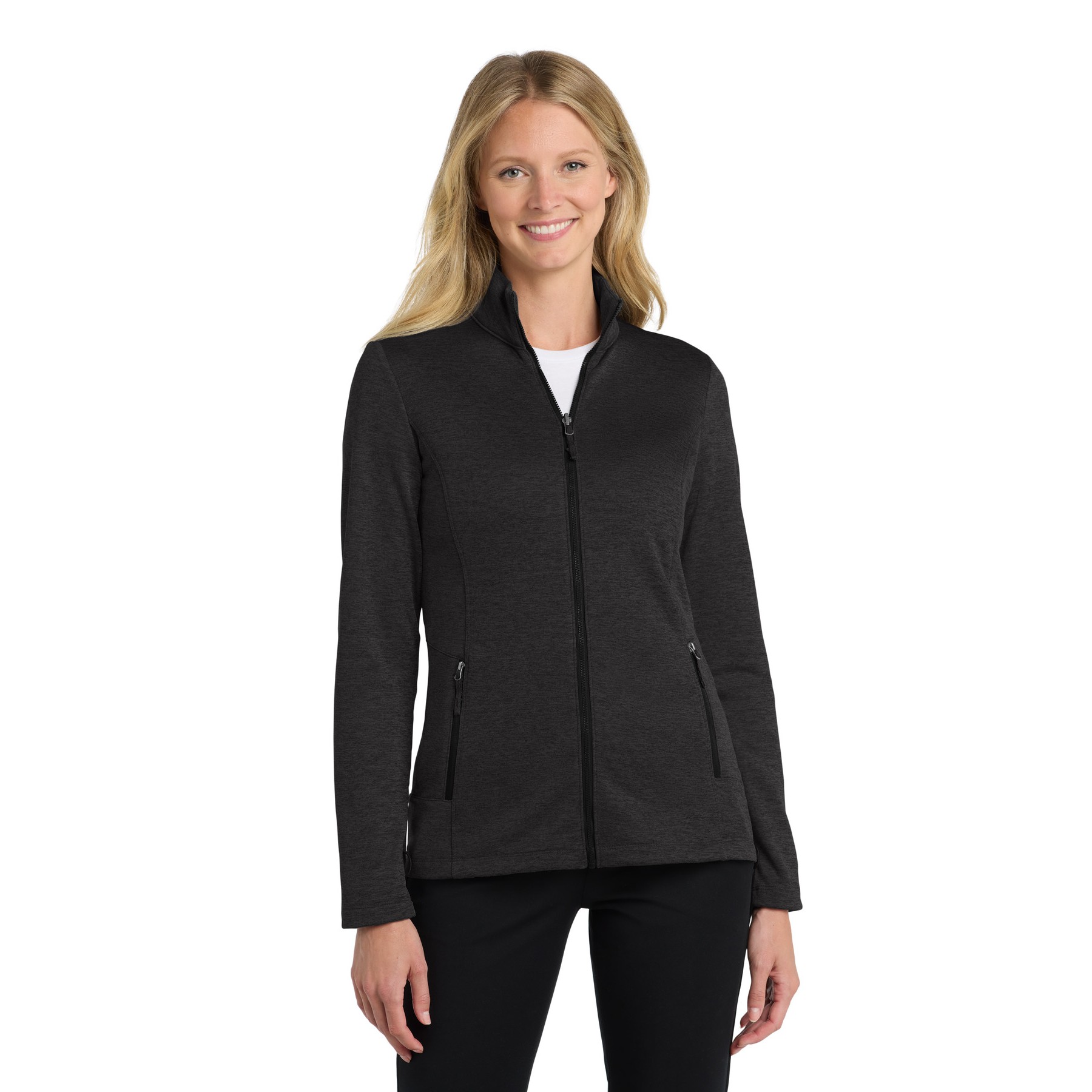 Women's Collective Striated Fleece Jacket - Thumbnail Image