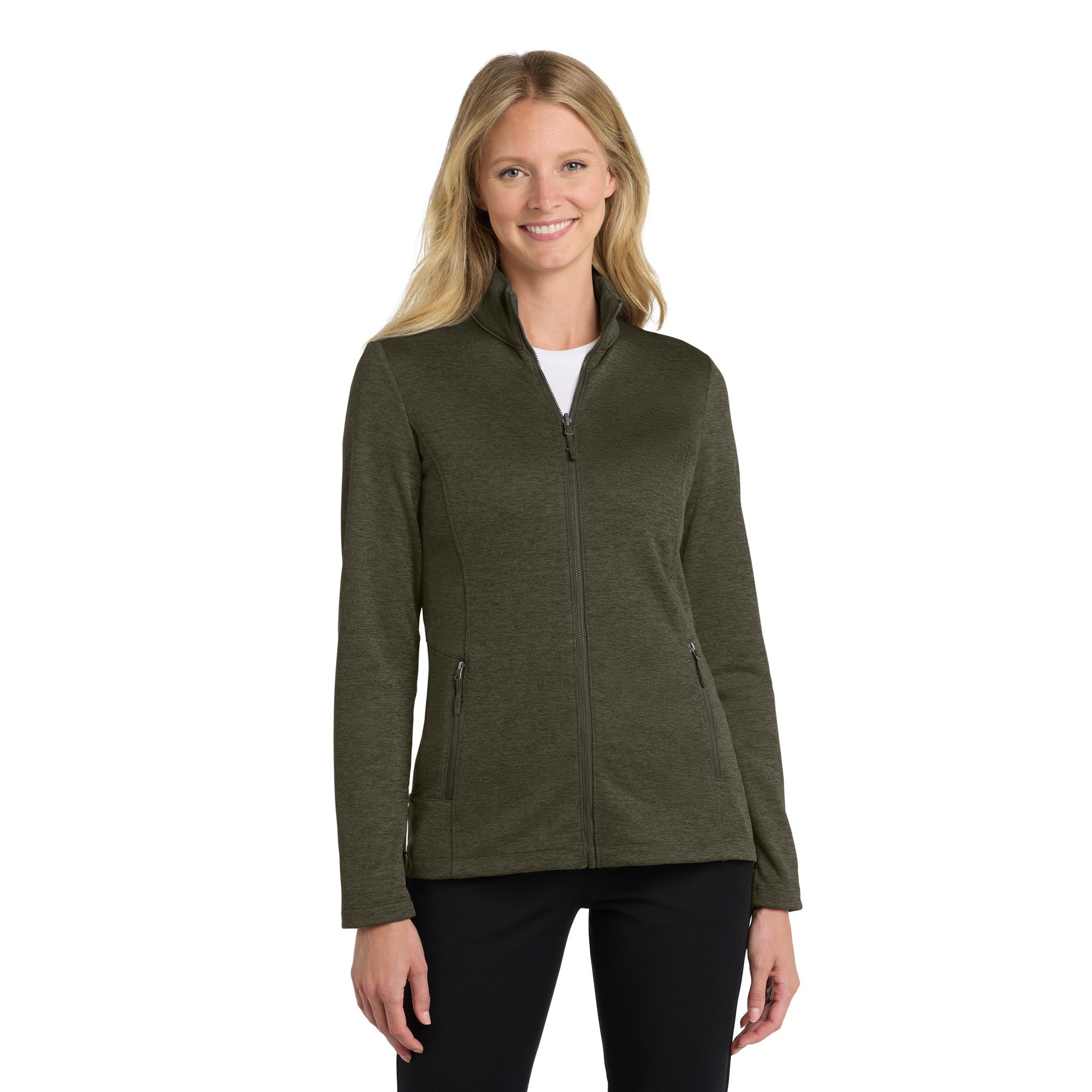 Women's Collective Striated Fleece Jacket - Thumbnail Image