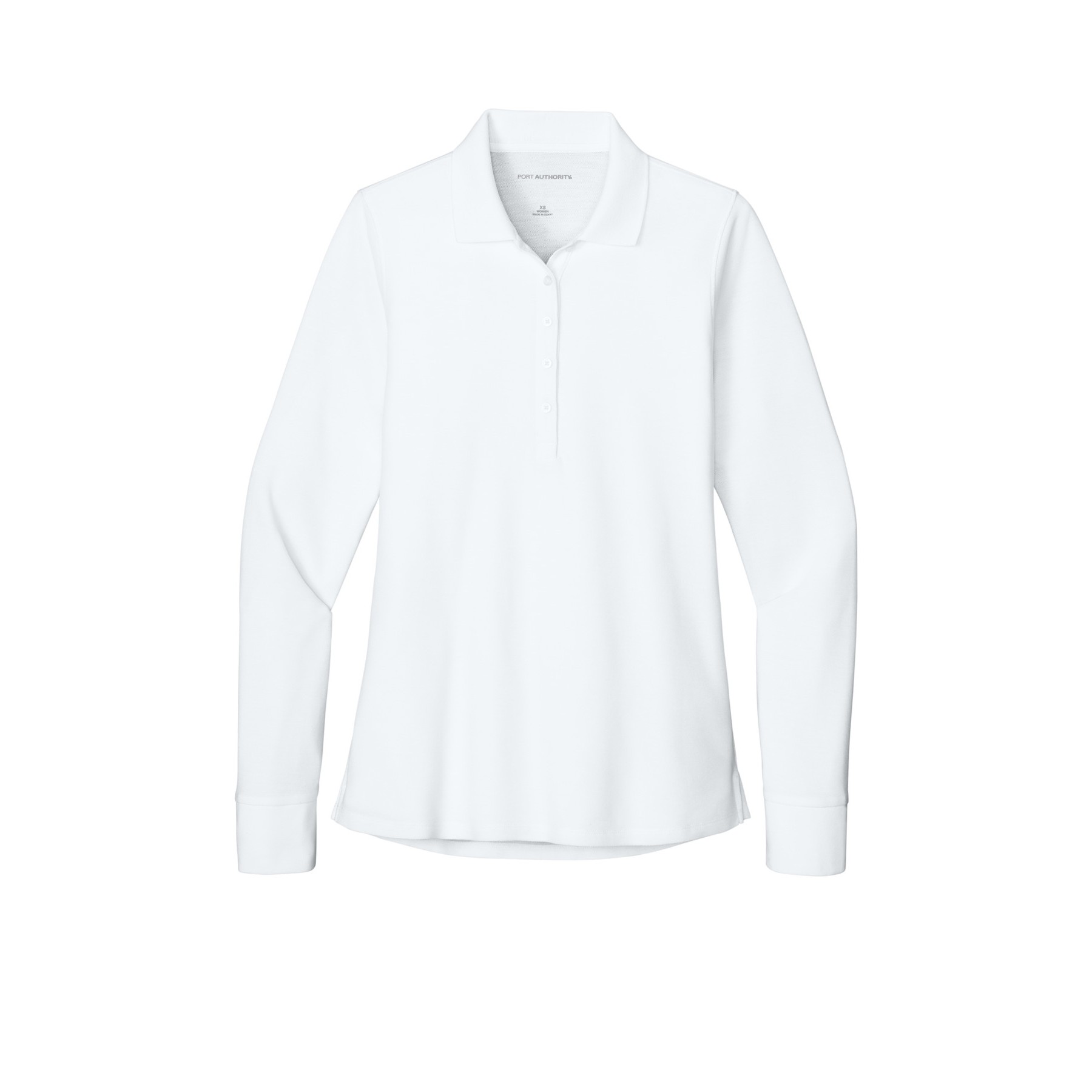 Women's Wearever Signature Pique Long Sleeve Polo - Thumbnail Image