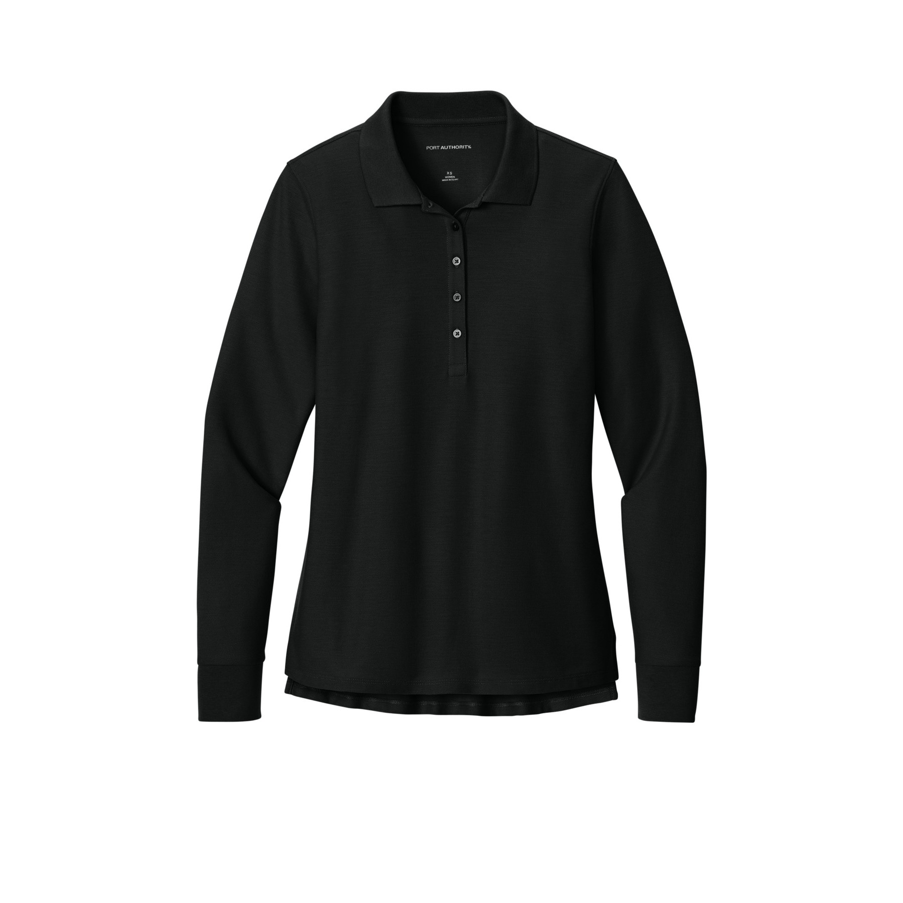 Women's Wearever Signature Pique Long Sleeve Polo - Thumbnail Image