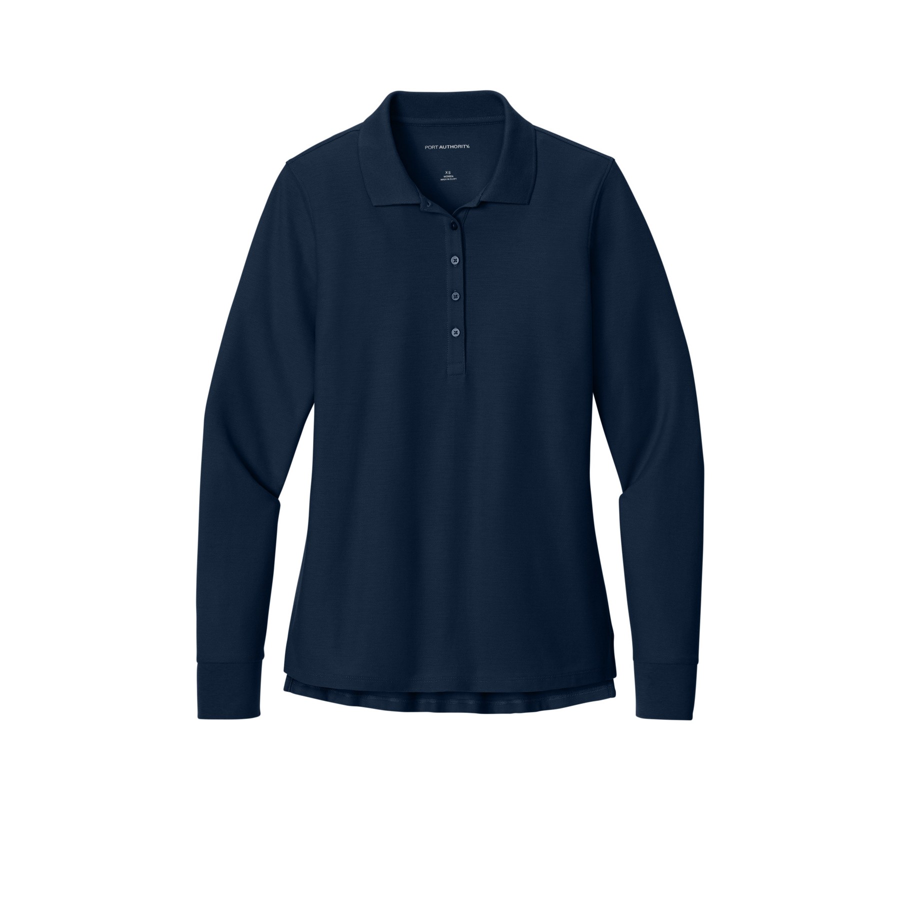 Women's Wearever Signature Pique Long Sleeve Polo - Thumbnail Image