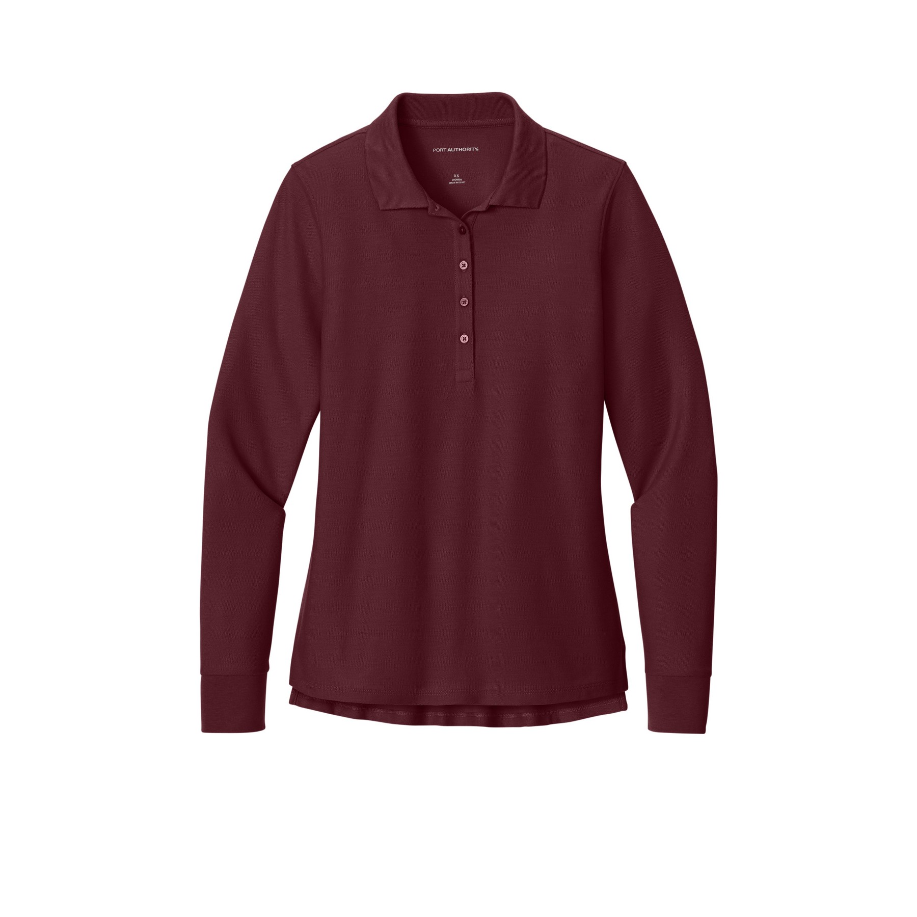 Women's Wearever Signature Pique Long Sleeve Polo - Thumbnail Image