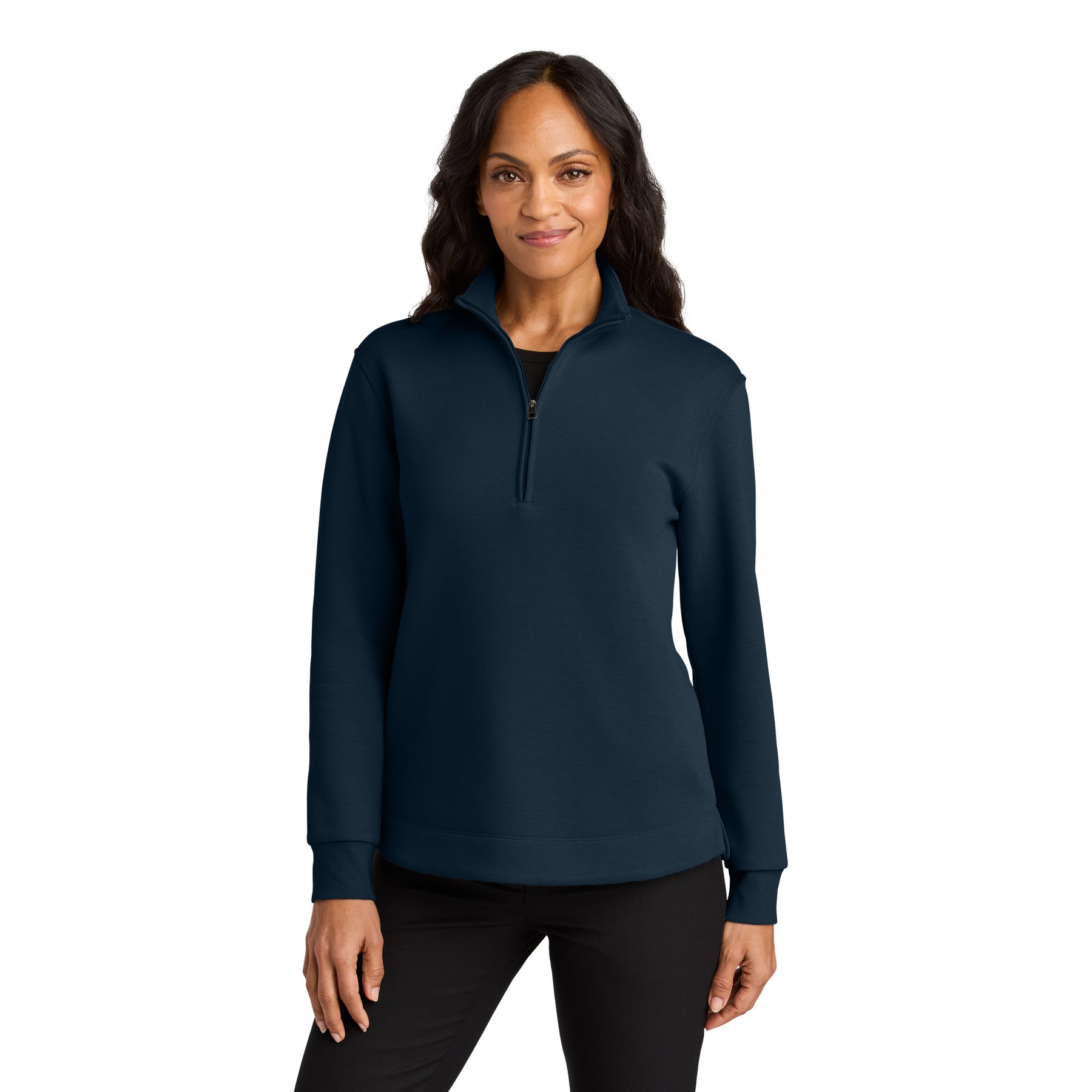 Women's Wearever Signature Double Pique 1/4-Zip - Thumbnail Image