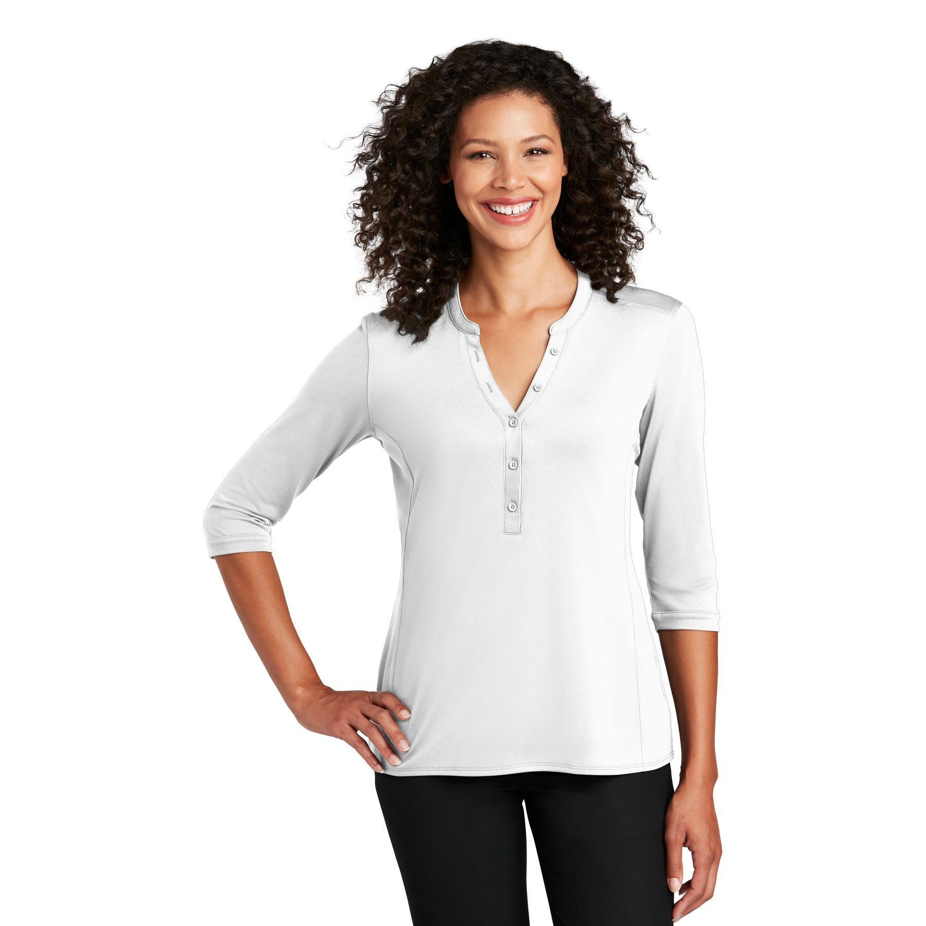 Women's UV Choice Pique Henley