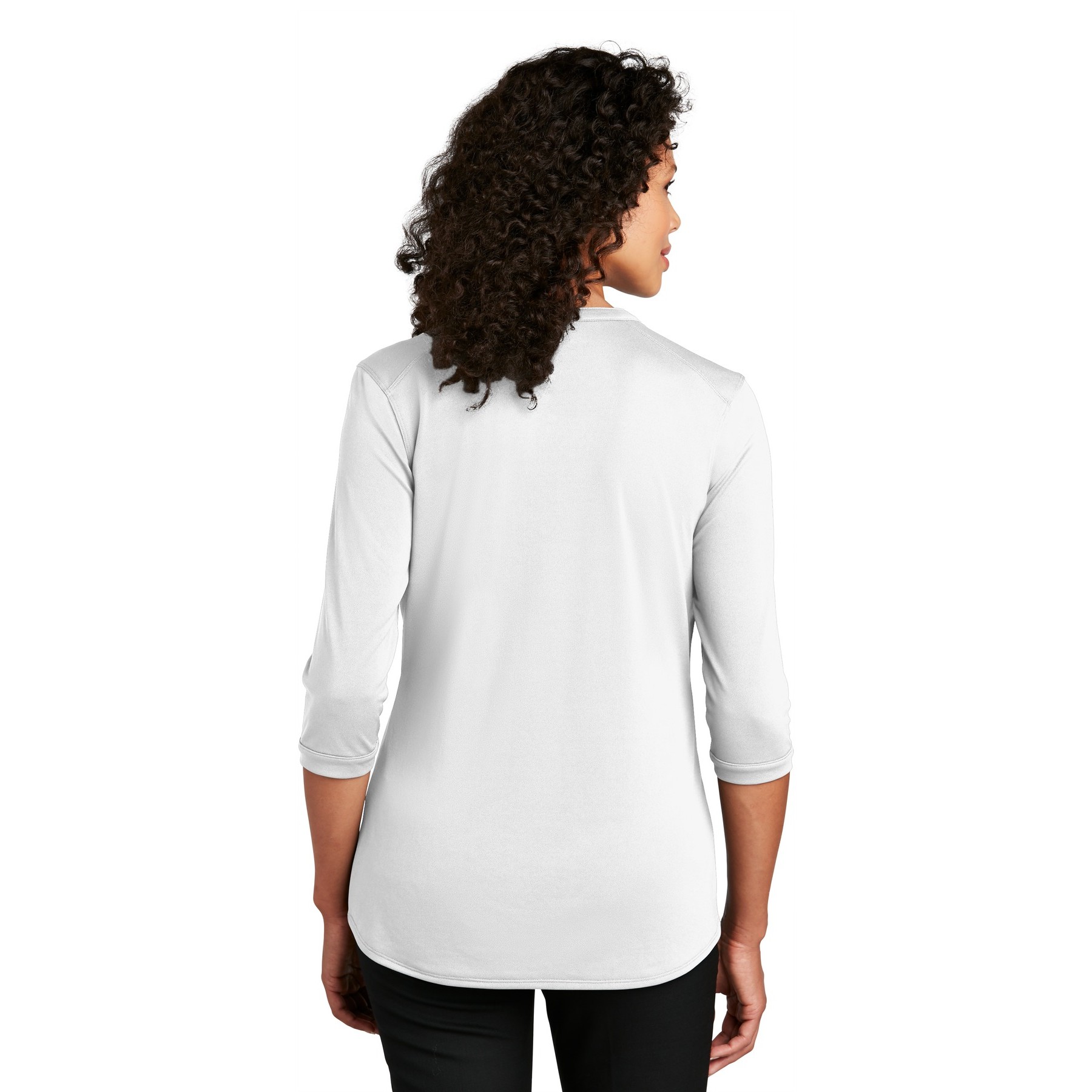 Women's UV Choice Pique Henley - Thumbnail Image